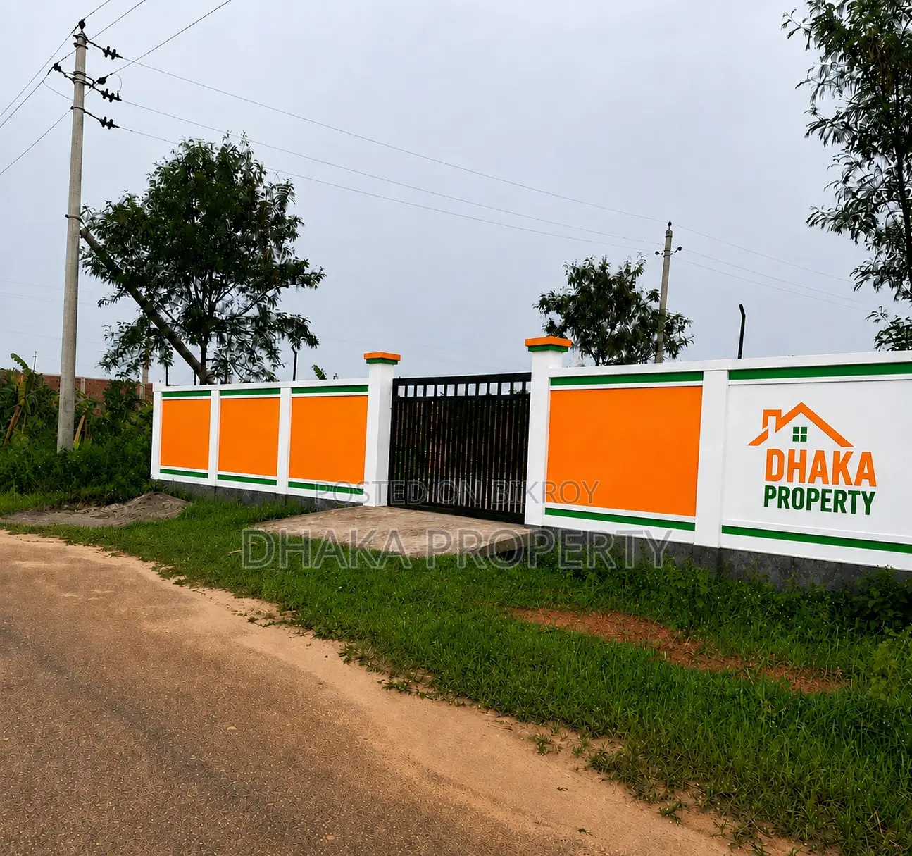 30ft Road 5 Katha Lake Park South at Sector-11 in Purbachal