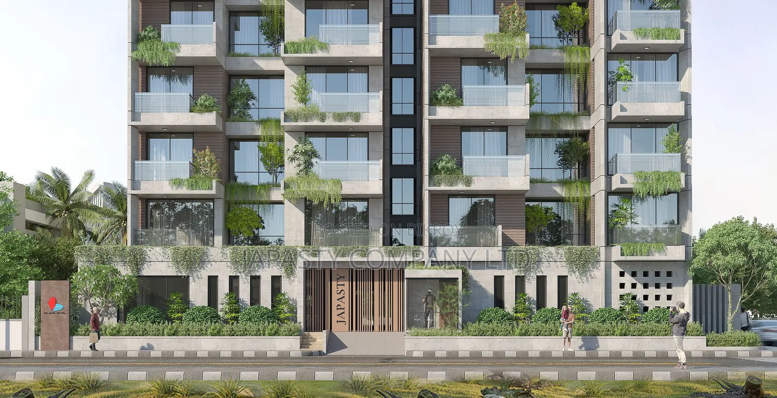 4bdrm Apartment in Japasty Company Ltd, Basundhara for sale in Basundhara