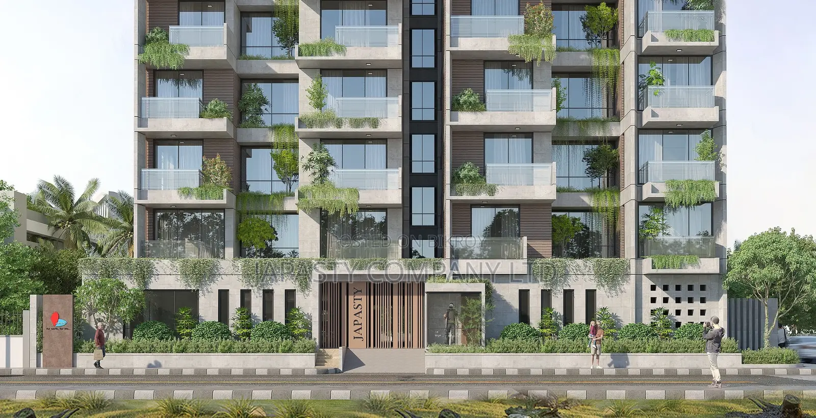 4 Bedroom Apartment in Japasty Company Ltd, Basundhara for sale in Basundhara