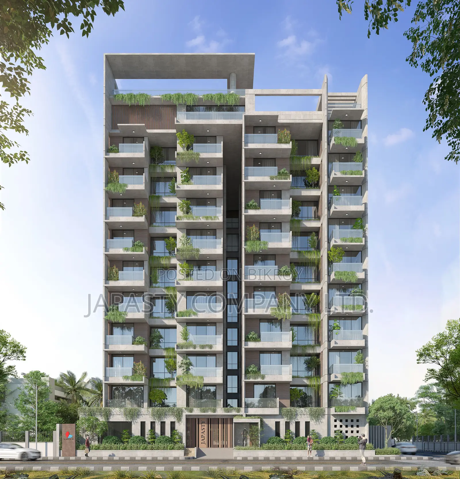 4bdrm Apartment in Japasty Company Ltd, Basundhara for sale in Basundhara