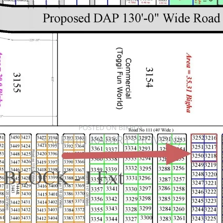 24 Katha Corner Plot, I Extension, Basundhara R/A in Basundhara