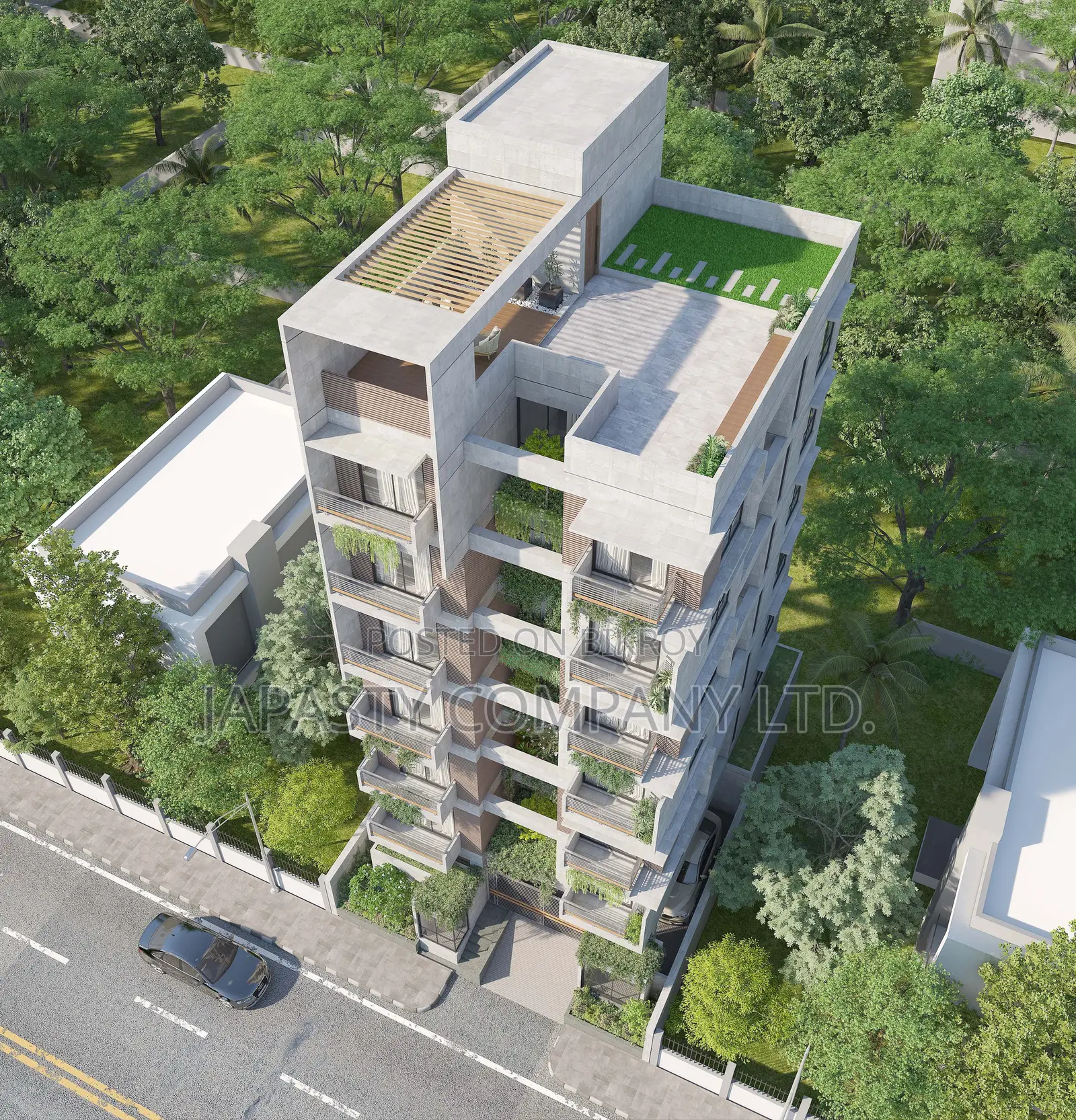 3bdrm Apartment in Japasty Company Ltd, Basundhara for sale in Basundhara