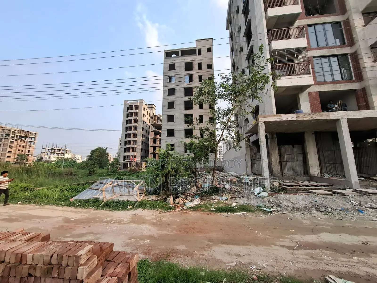 M Block 4 Katha South/North Face PLot Sell in Basundhara