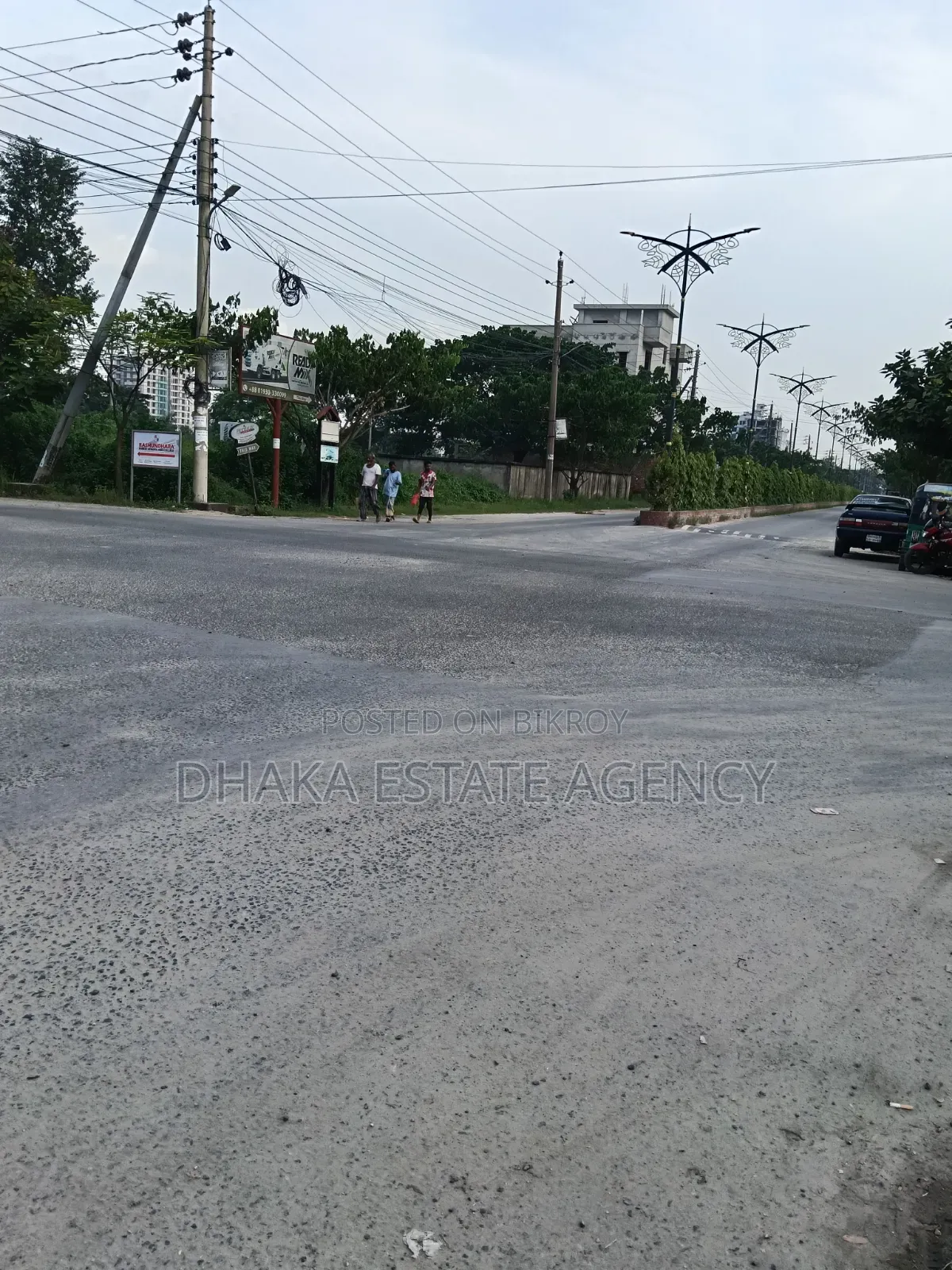 Block-M, 60 Feet Road Stadium Main Road, 10 Katha Plot Sale in Basundhara