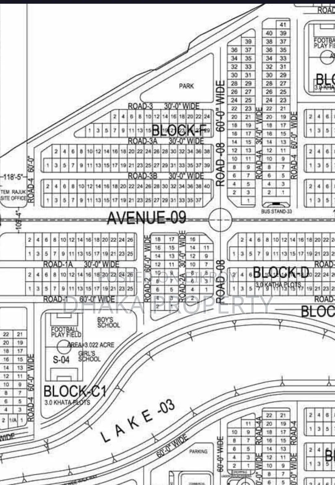 Nearby Park 3 Katha South at Sector-15/F in Uttara