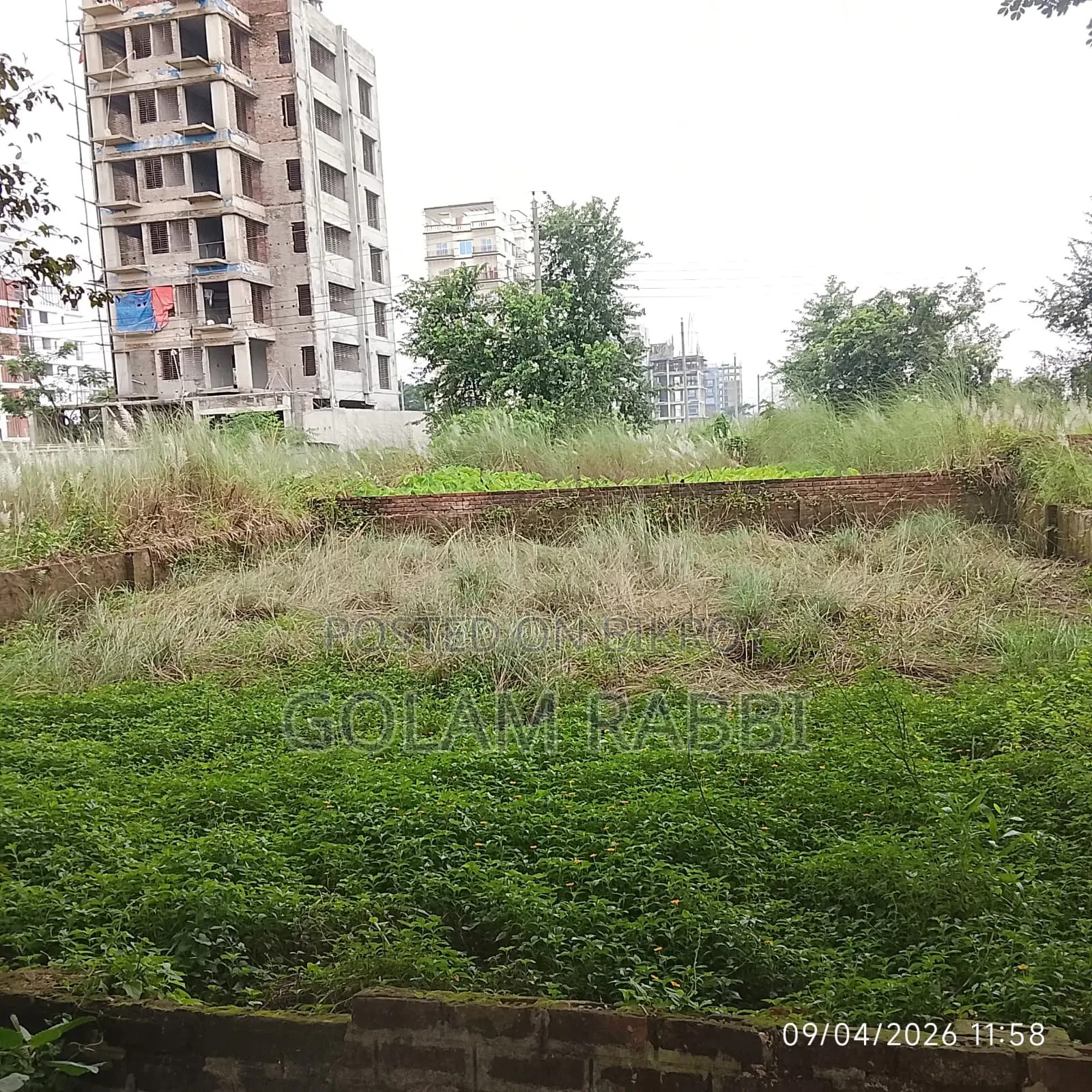 Land for Sale Basundhara N Block 4 Katha South Face in Basundhara