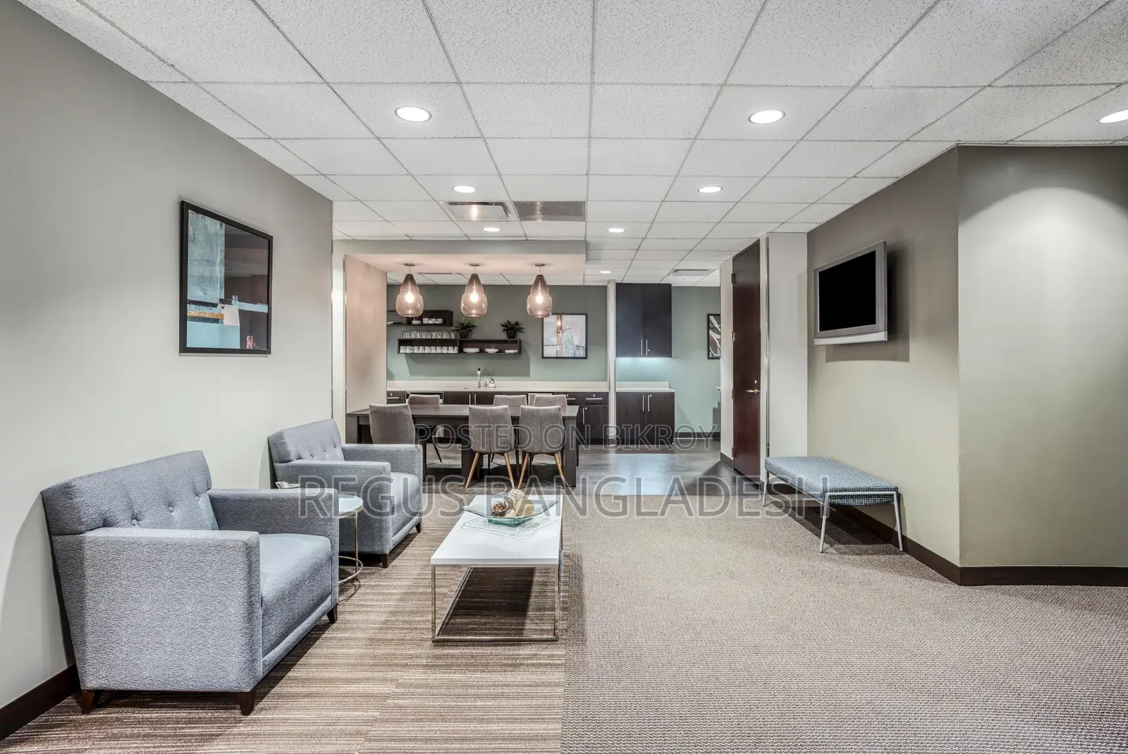 Flexible Furnished Office Space in Regus, Crystal Palace in Gulshan