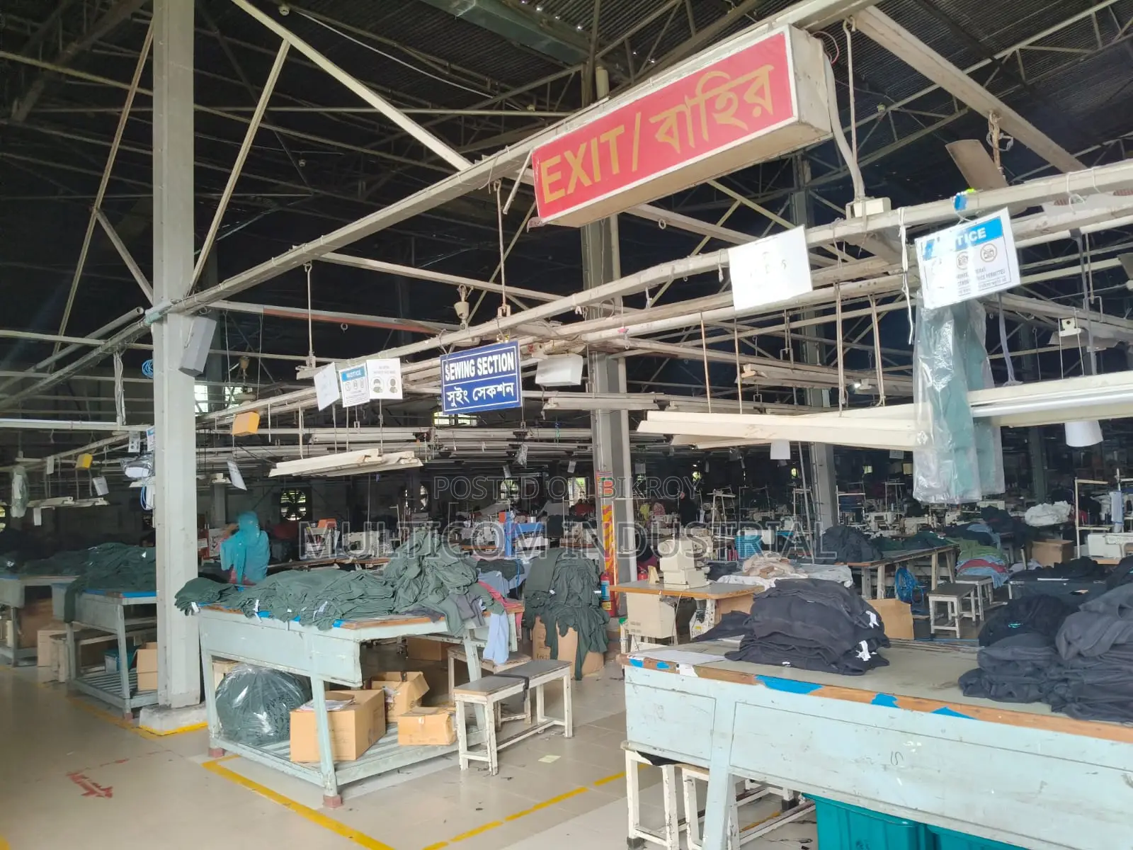 90000 sq.ft Factory Shed at Hotapara, DHK-Myn HW, Gazipur in Gazipur Sadar