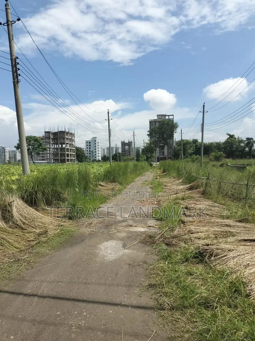 5 Katha Plot in N Block Corner Plot in Basundhara