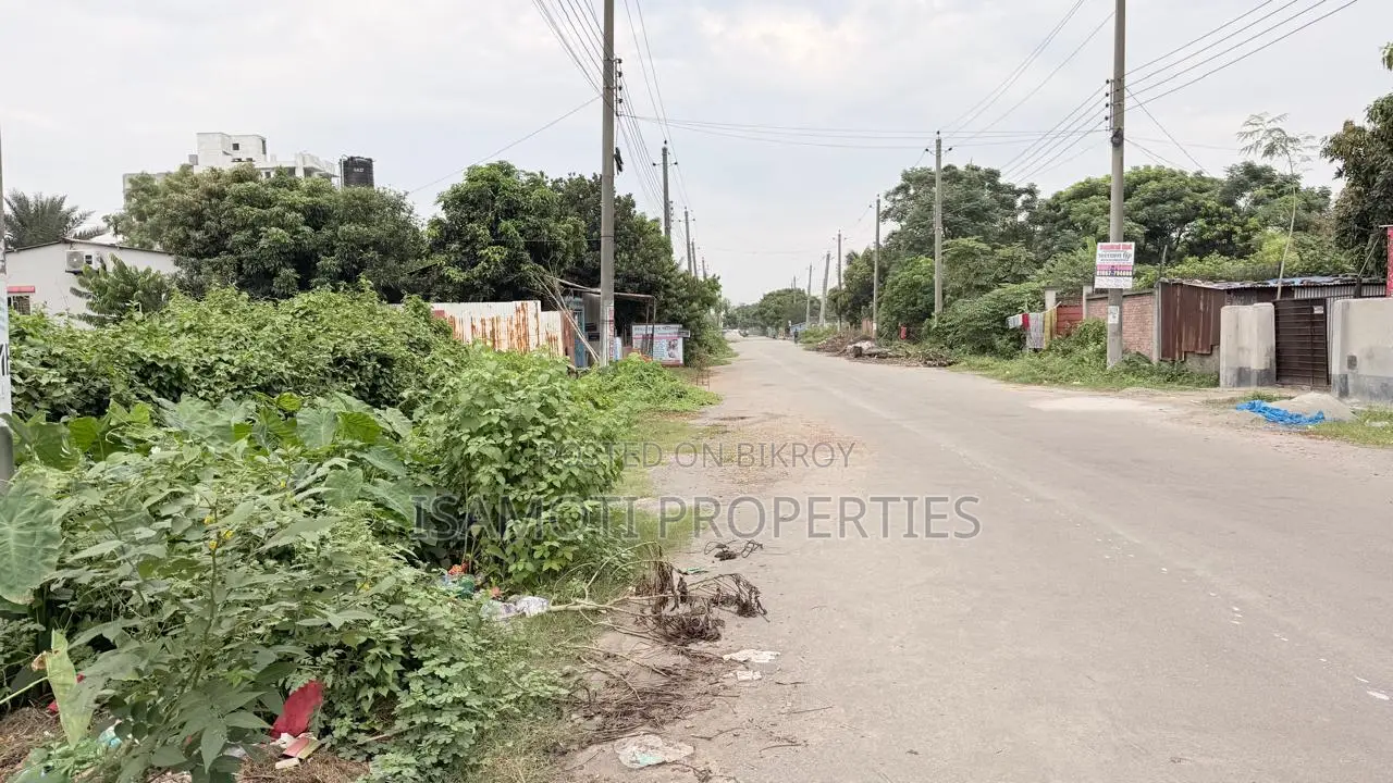 54 Feet Wide Road East Face 3 Katha Purbachal Sec 13 in Purbachal