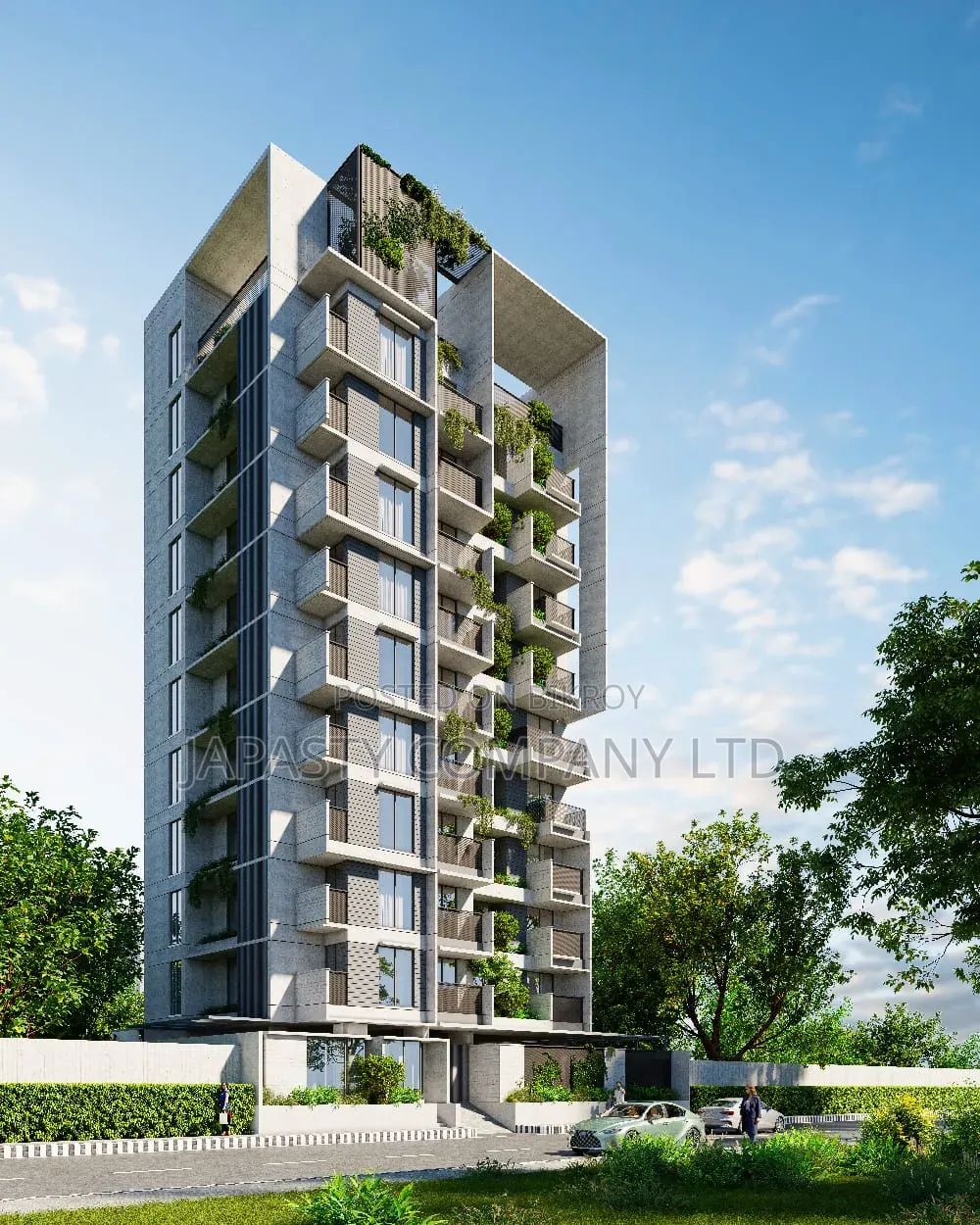 4 Bedroom Apartment in Japasty Royal Park, Basundhara for Sale in Basundhara