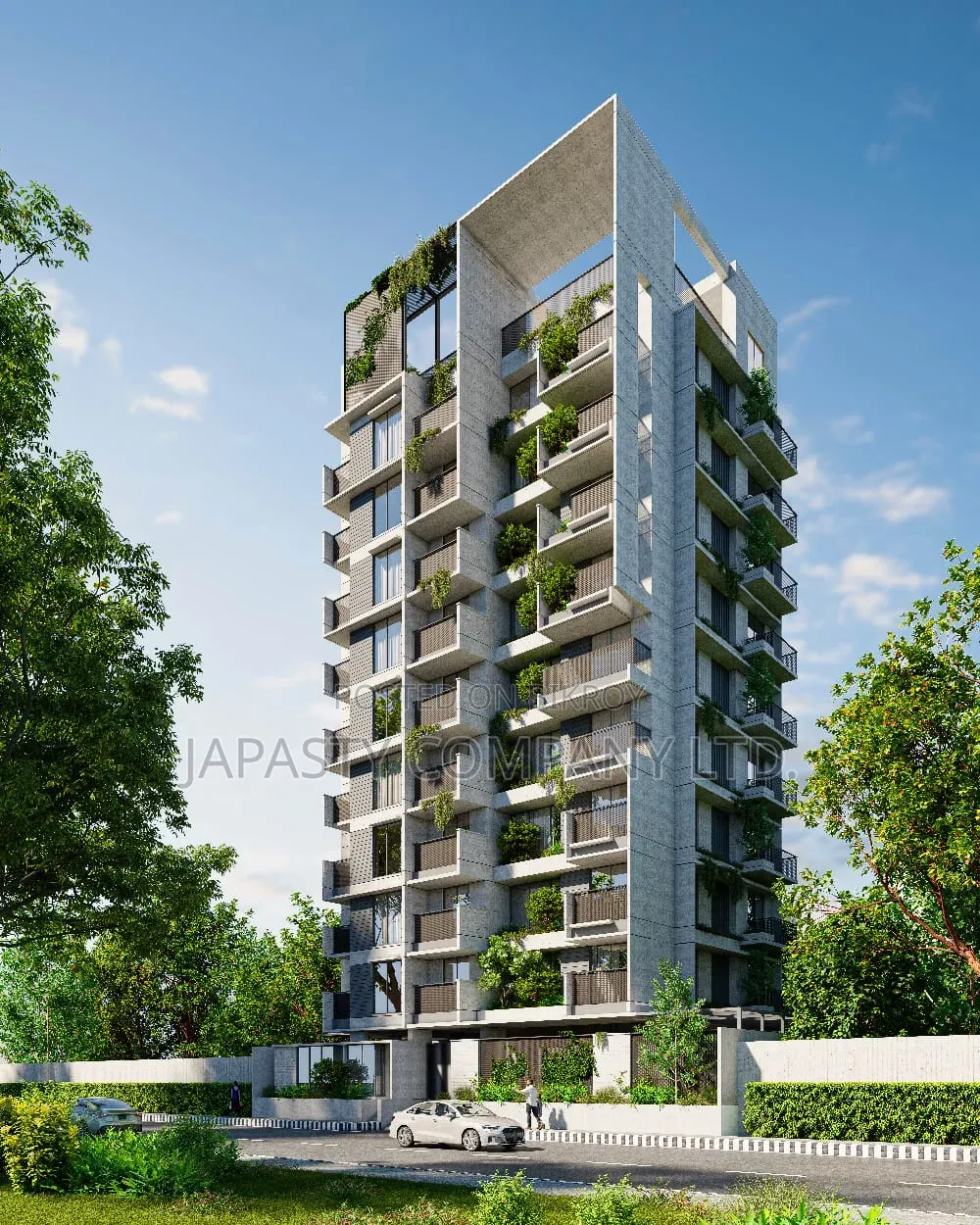 4 Bedroom Apartment in Japasty Royal Park, Basundhara for Sale in Basundhara