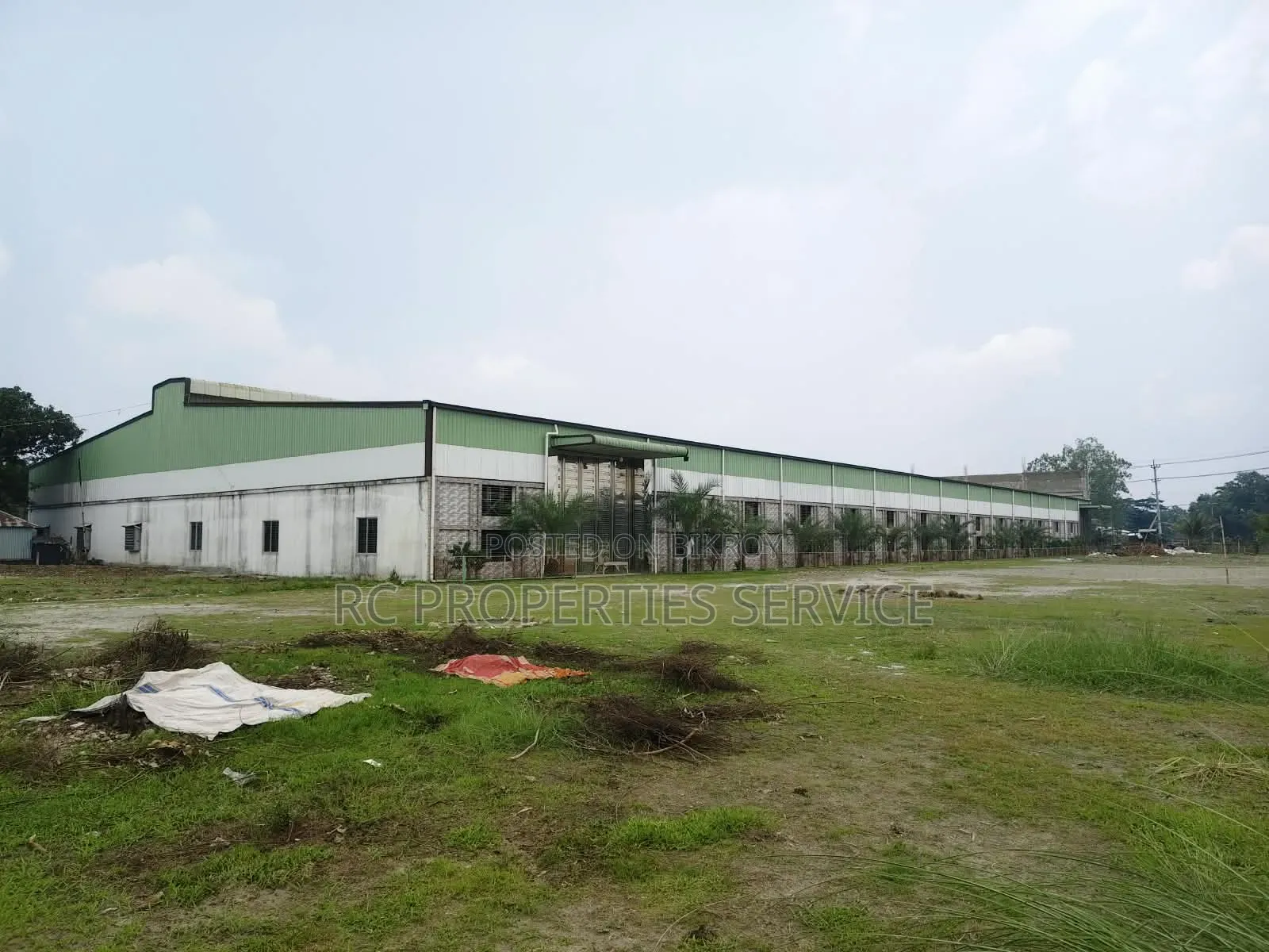 65000sft Industrial Steel Shad Rent in Ghorashal, Norshindi in Palash