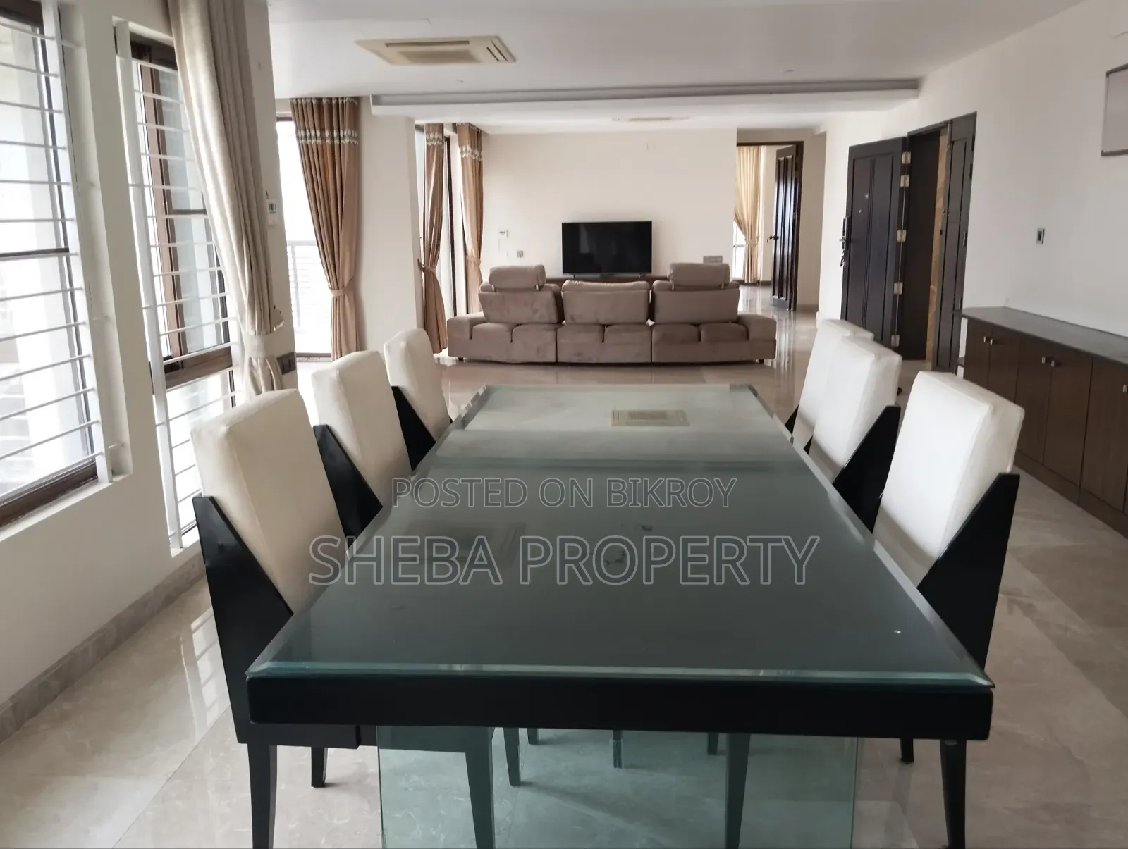 Furnished 4bdrm Apartment in Baridhara for Rent in Baridhara