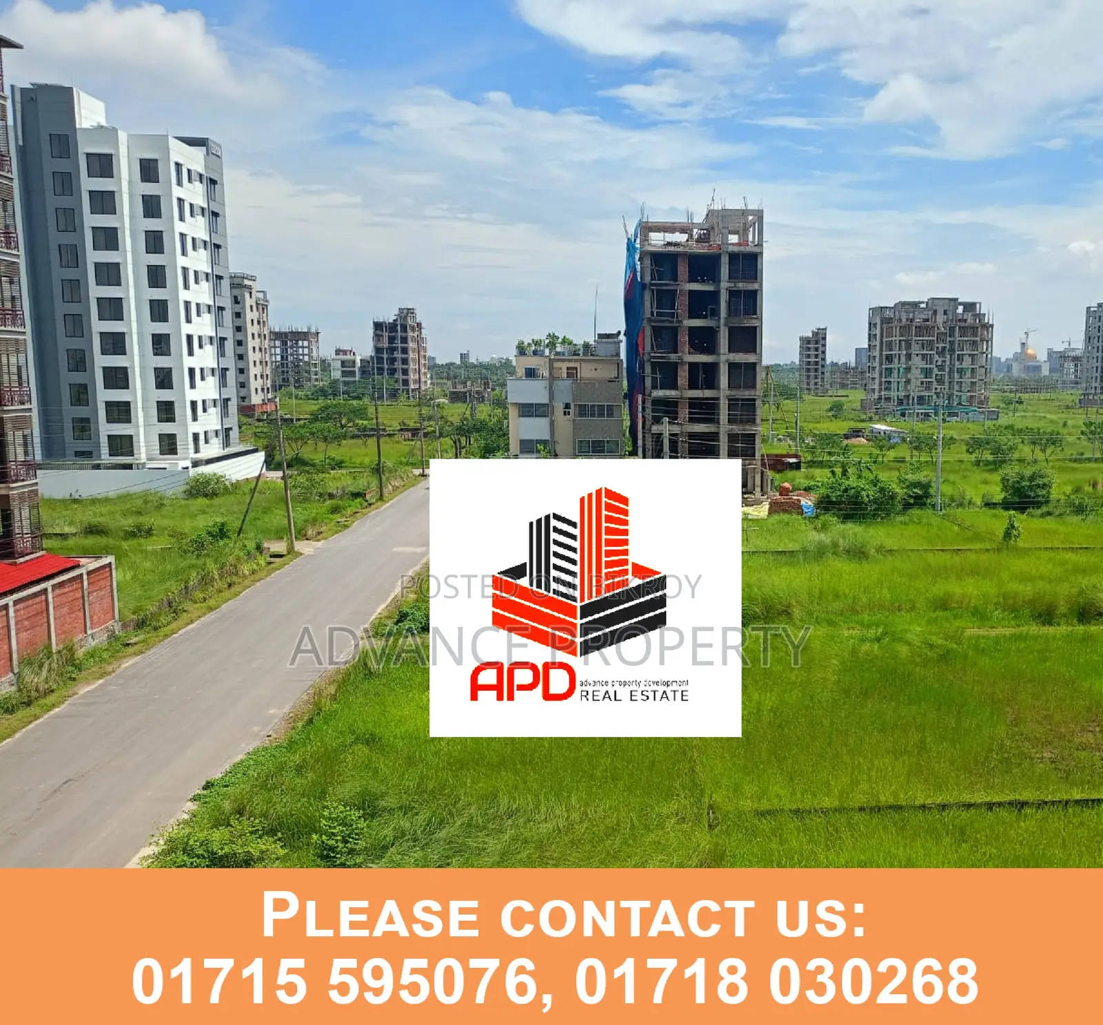 Plot for Sale at Block-L, South Facing in Basundhara