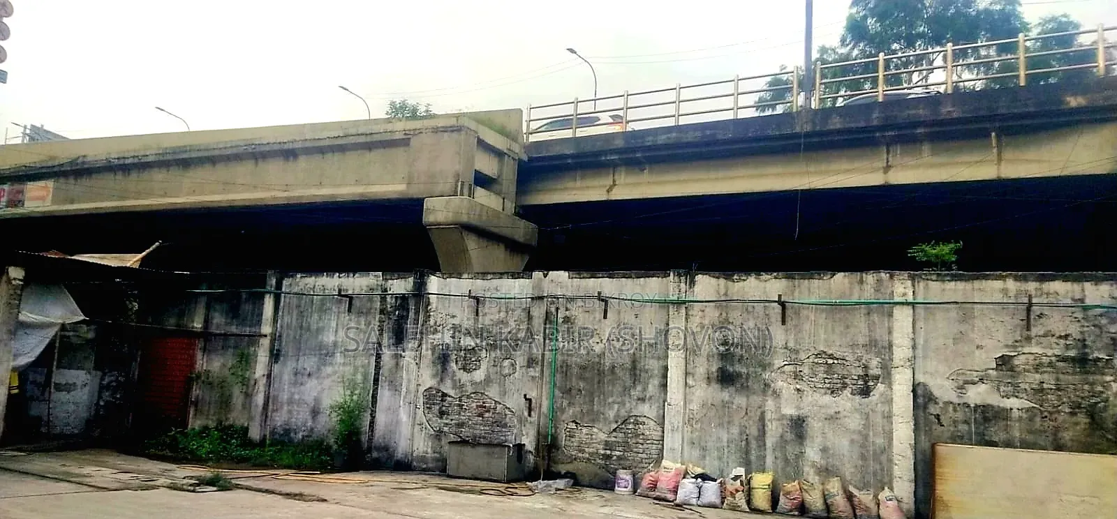 26 Katha Commercial Land With 3 Storied Building. in Tejgaon