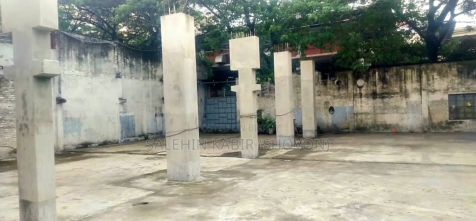 26 Katha Commercial Land With 3 Storied Building. in Tejgaon