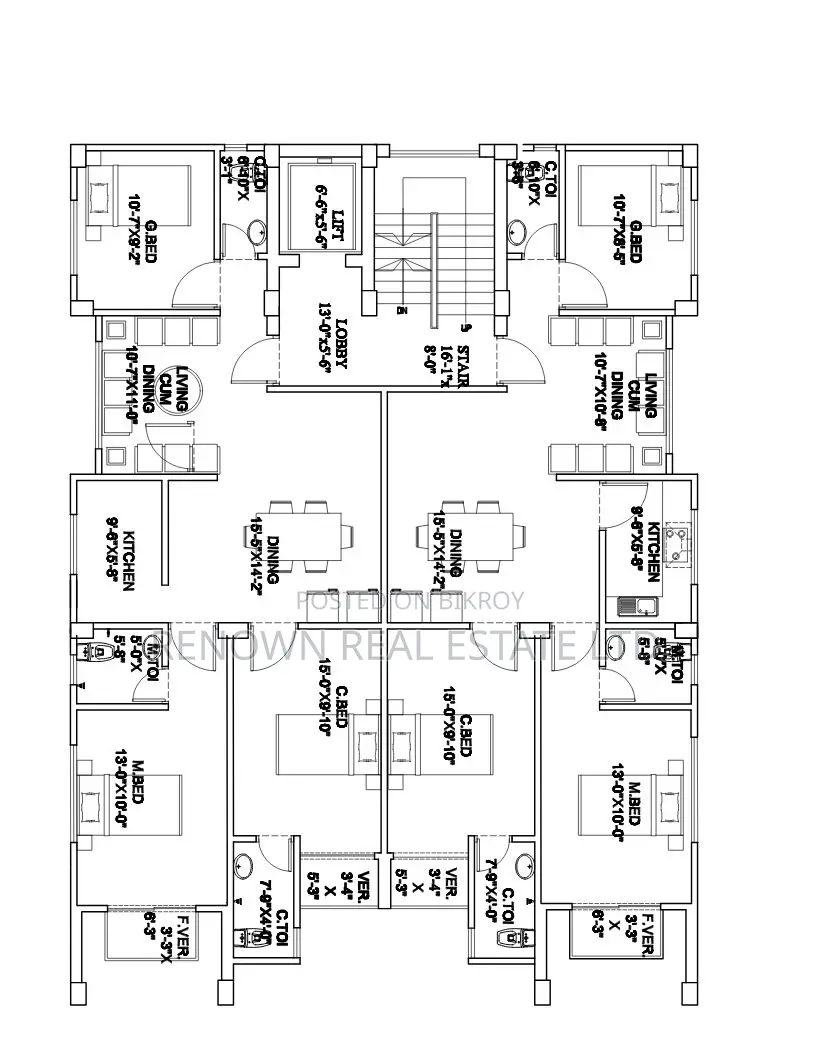 Flat@Uttara Sector16/B in Uttara