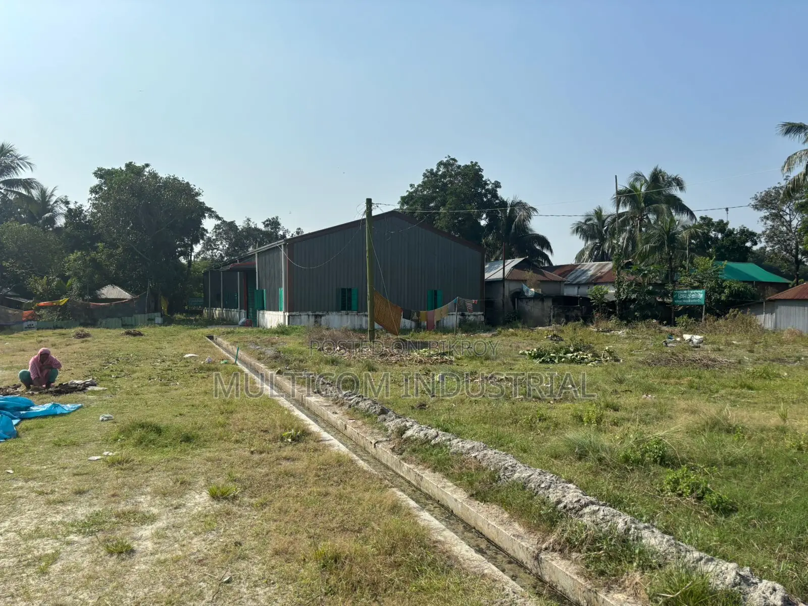 80,000 Sqft. Steel Shed at Narshingdi, DHK-Syl HW Road in Narsingdi Sadar