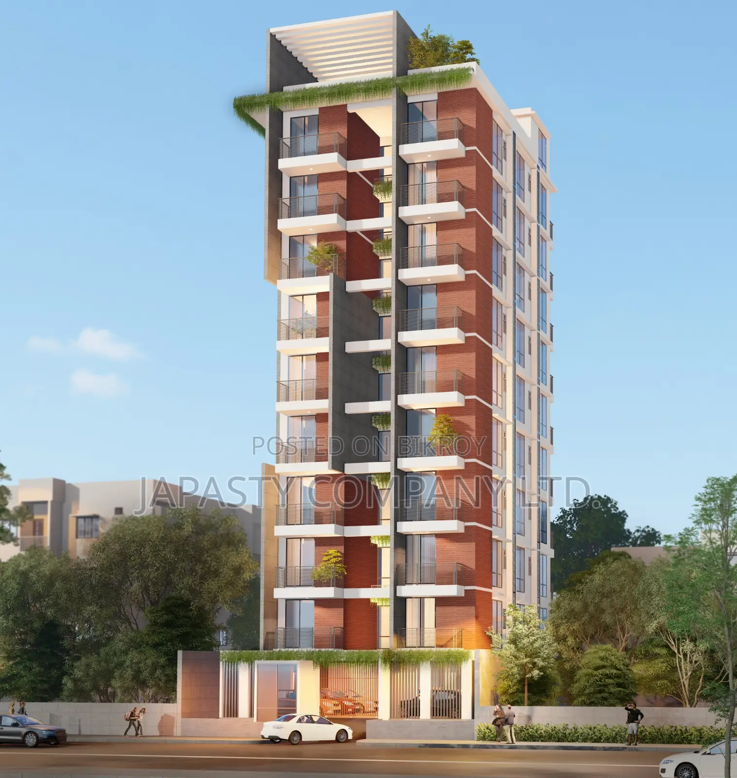 4 Bedroom Apartment in Japasty, Basundhara for sale in Basundhara