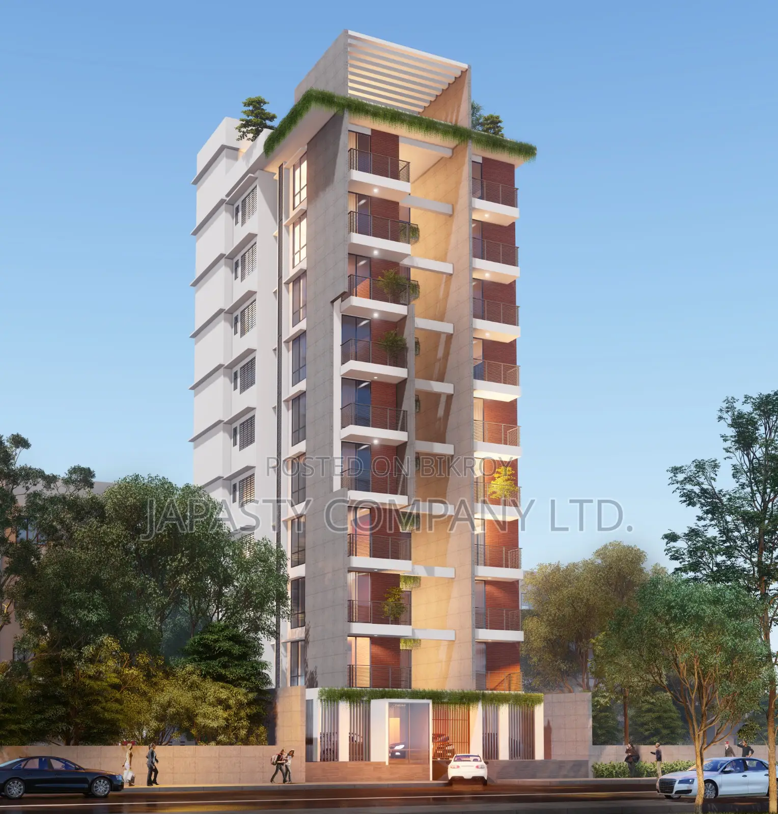 4 Bedroom Apartment in Japasty, Basundhara for sale in Basundhara