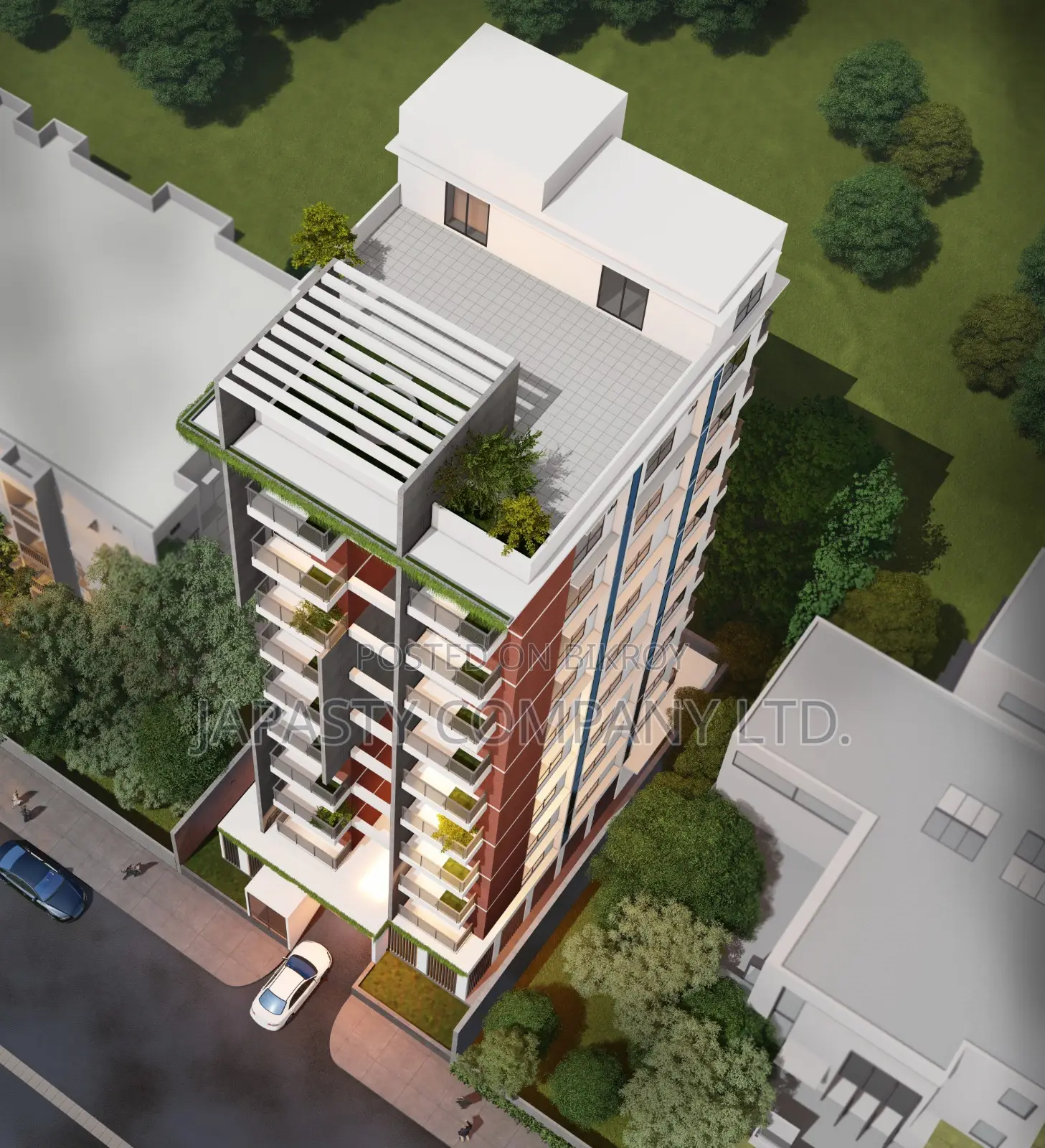 4 Bedroom Apartment in Japasty, Basundhara for sale in Basundhara