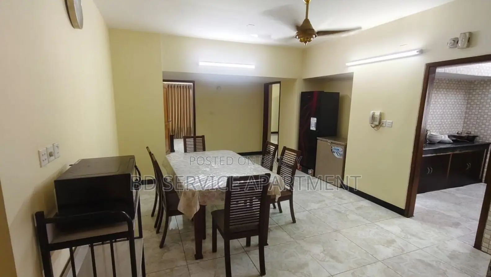 Furnished 4-Bedroom Apartment in Spacious 4-Bedroom for Rent in Uttara