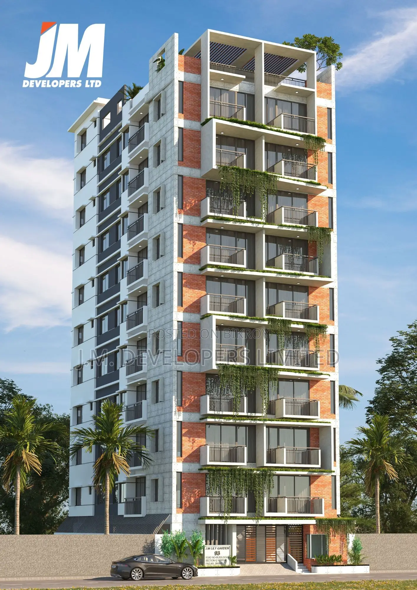3-Bedroom Apartment in J.M. Lily Garden, Mirpur for Sale in Mirpur