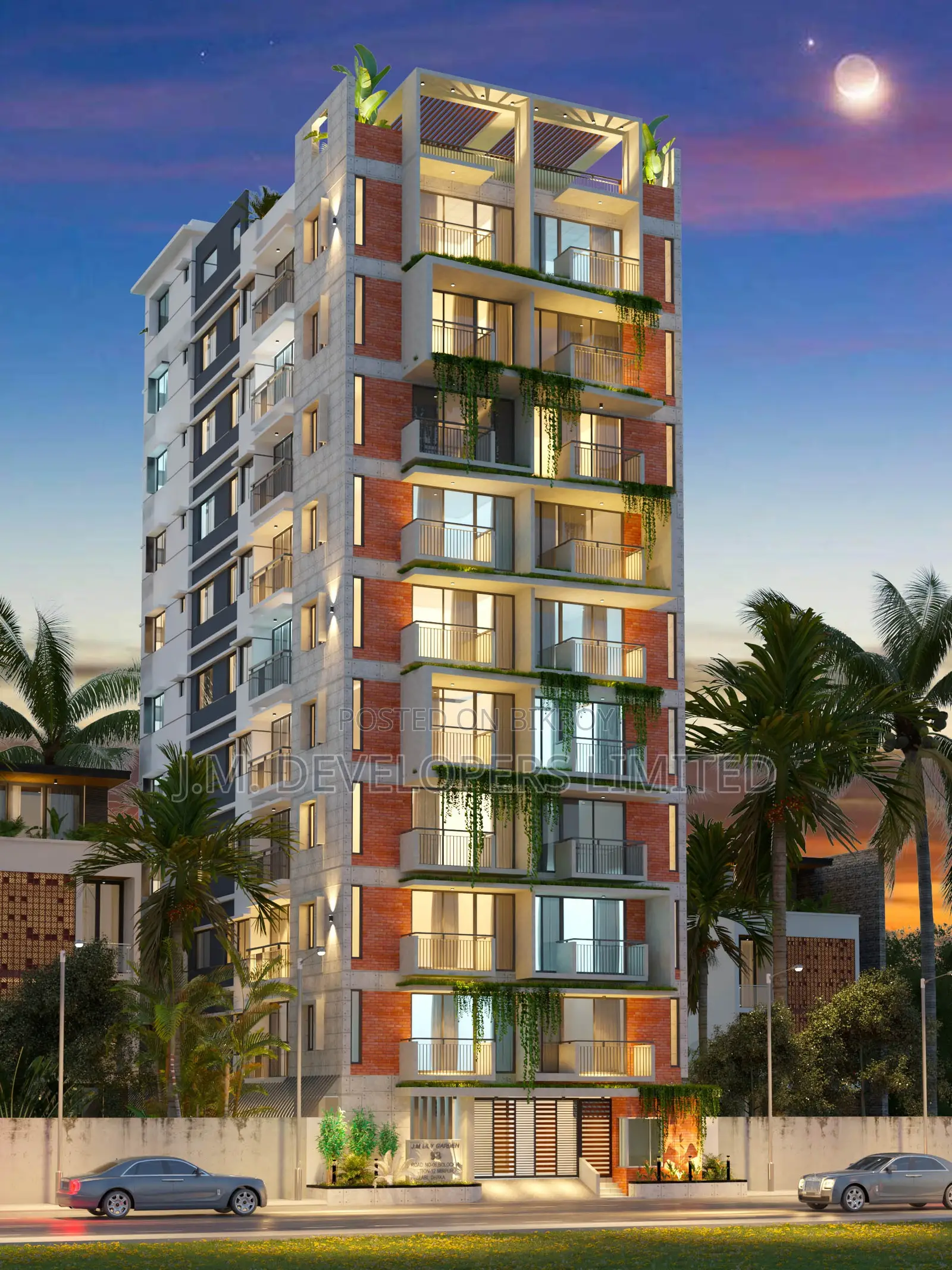 3-Bedroom Apartment in J.M. Lily Garden, Mirpur for Sale in Mirpur