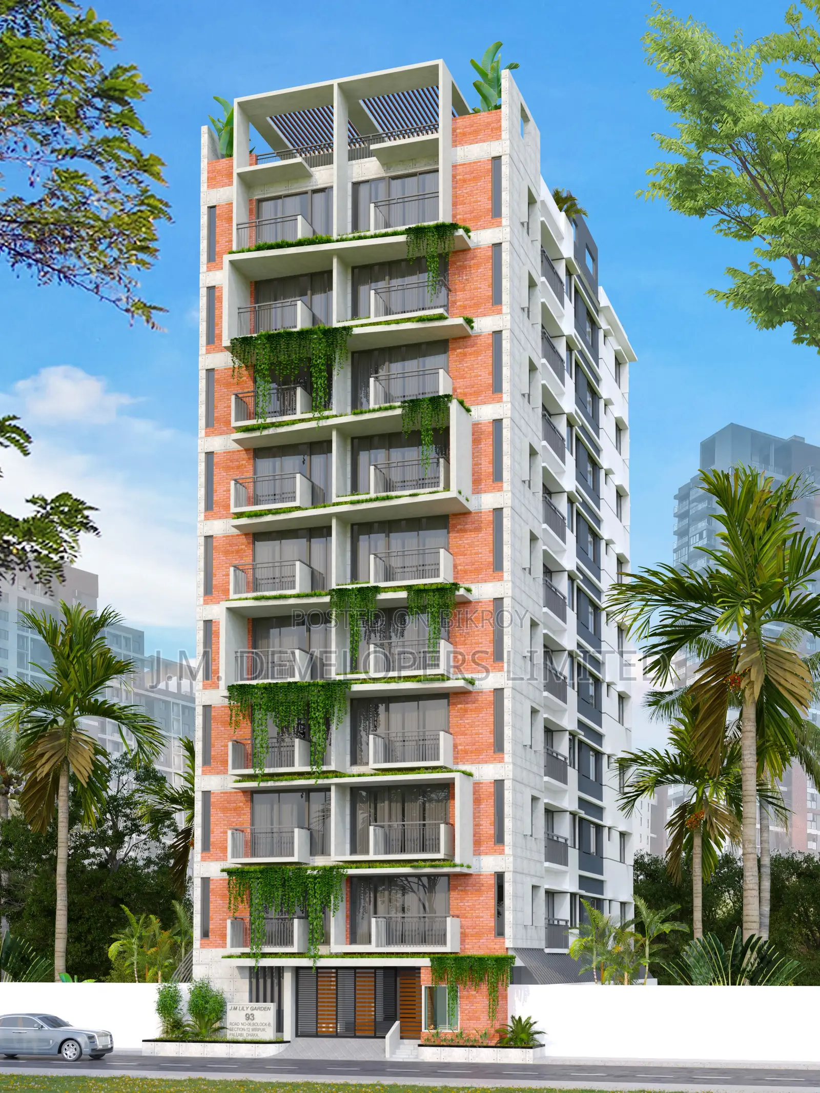 3-Bedroom Apartment in J.M. Lily Garden, Mirpur for Sale in Mirpur