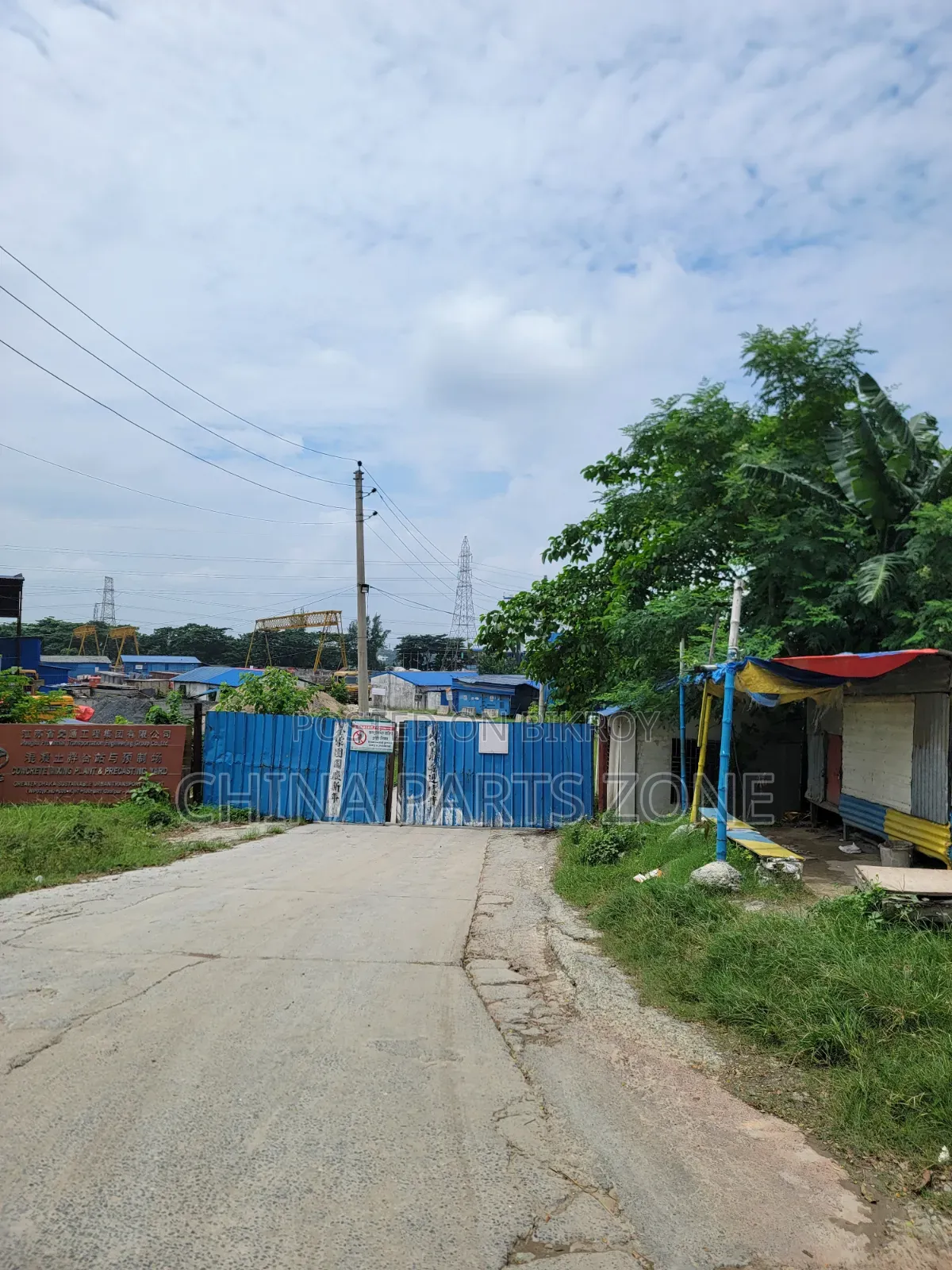 By the Embankment on the West Side of Uttara Sector 16 in Savar