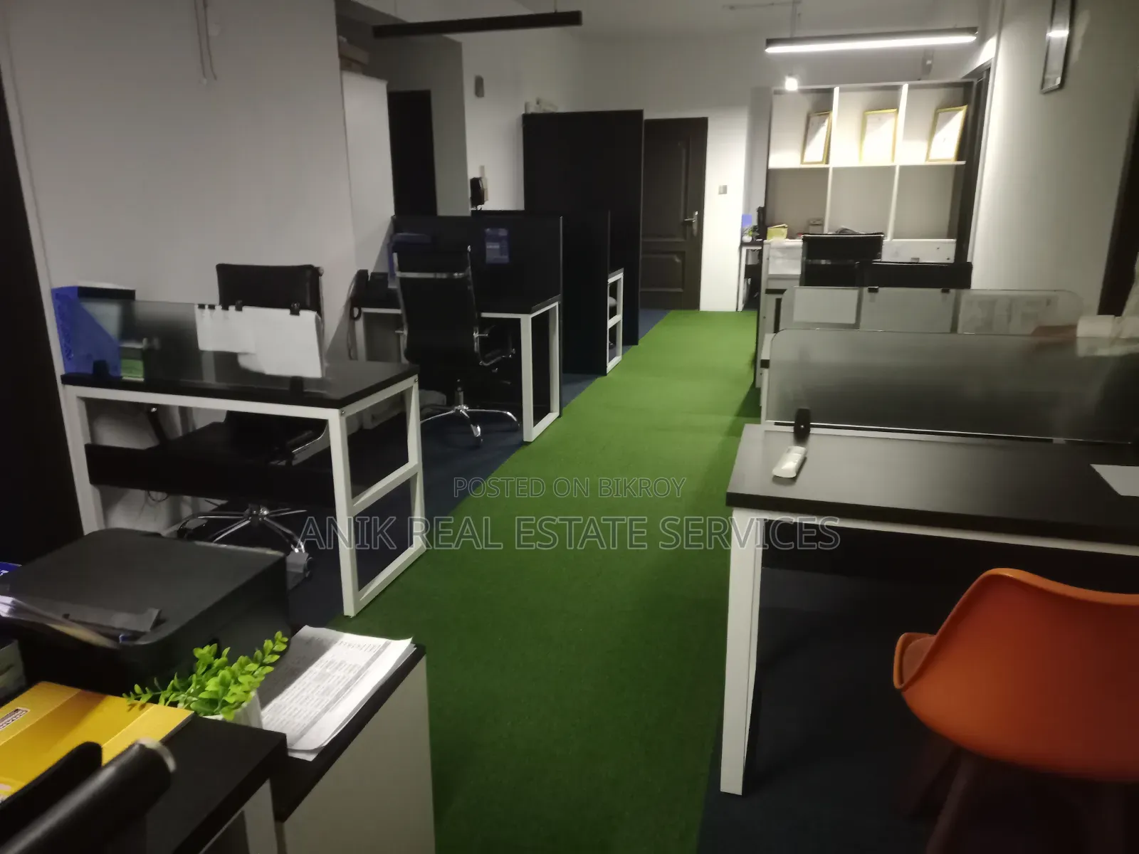 Full Furnished 2400 SQFT Office Space Rent for Gulshan 2 in Gulshan