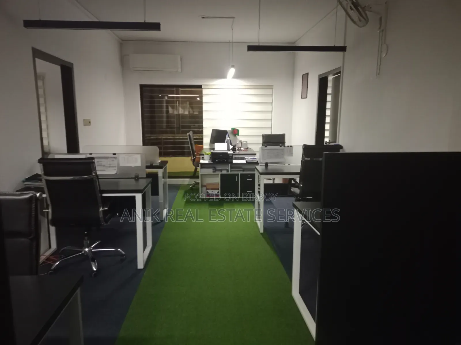 Full Furnished 2400 SQFT Office Space Rent for Gulshan 2 in Gulshan