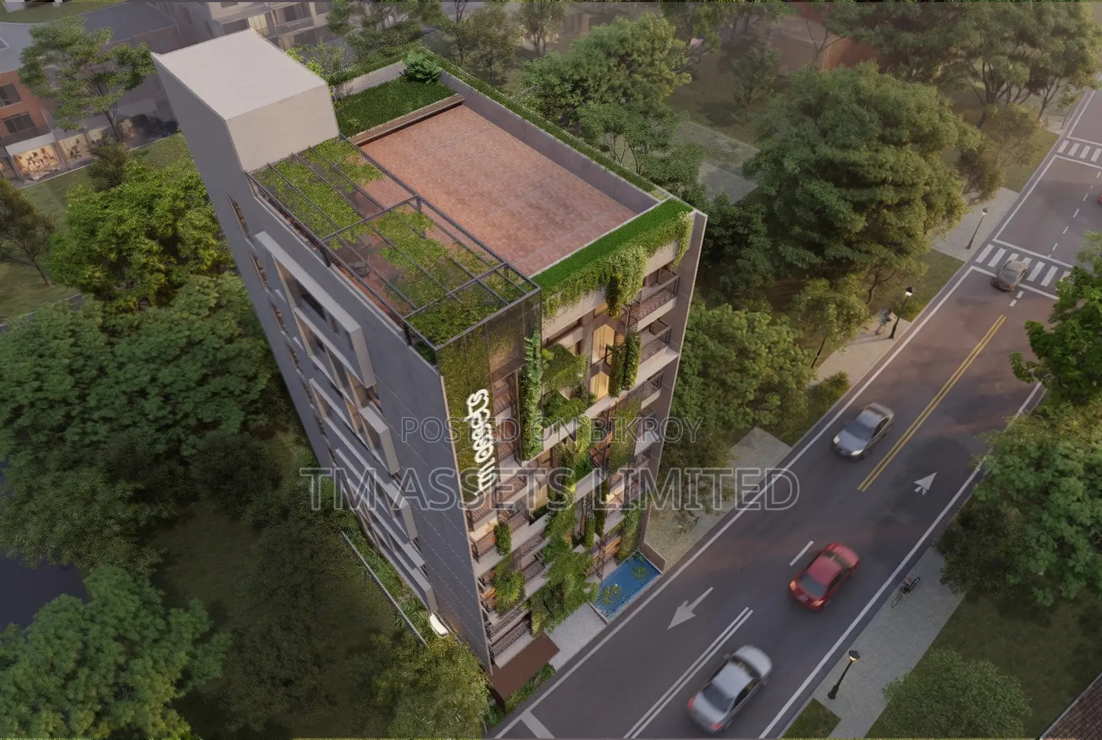 4-Bedroom Apartment in TM Jheel Kuthi, Jolshiri Abashon for Sale in Jalshiri Abason