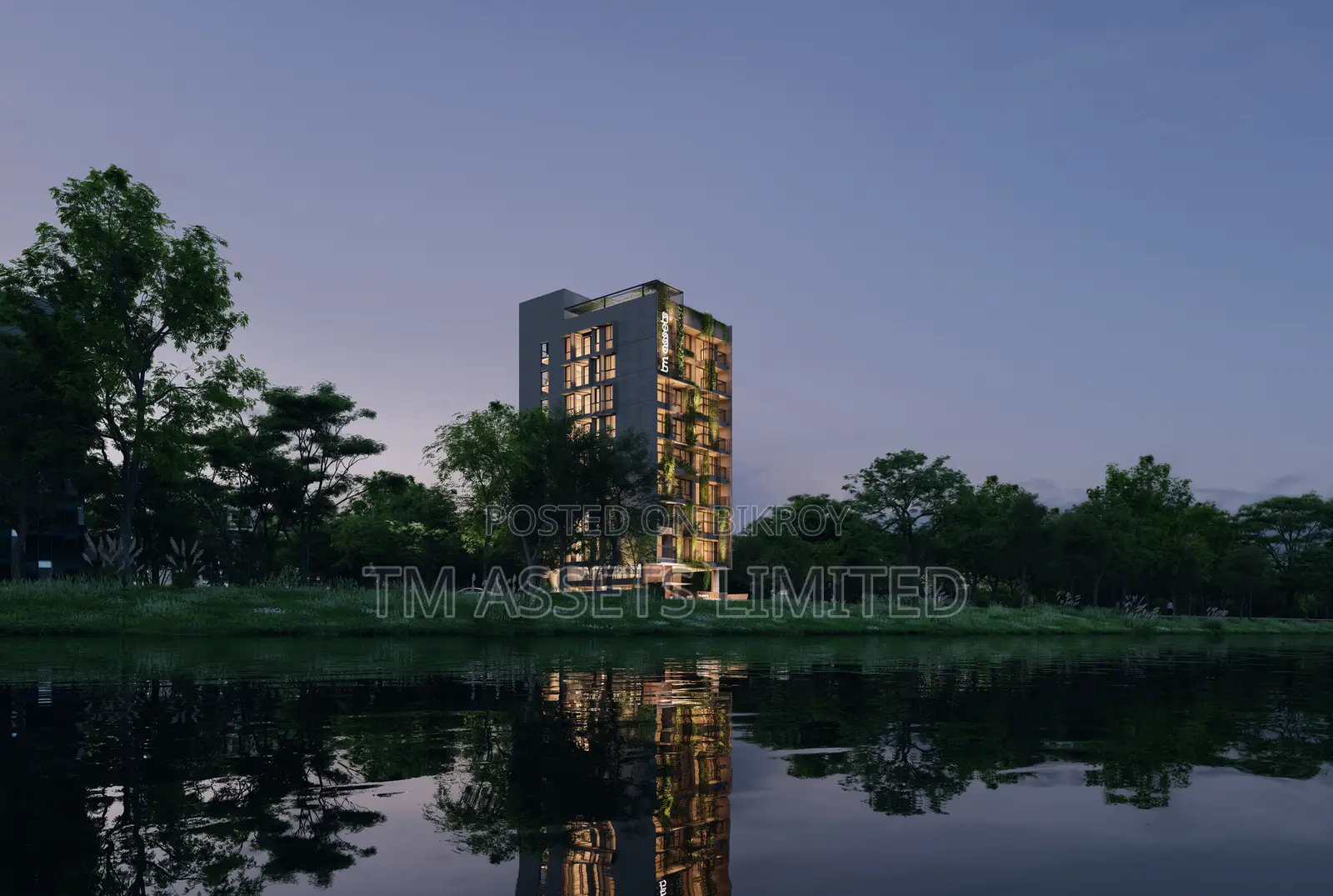 4-Bedroom Apartment in TM Jheel Kuthi, Jolshiri Abashon for Sale in Jalshiri Abason