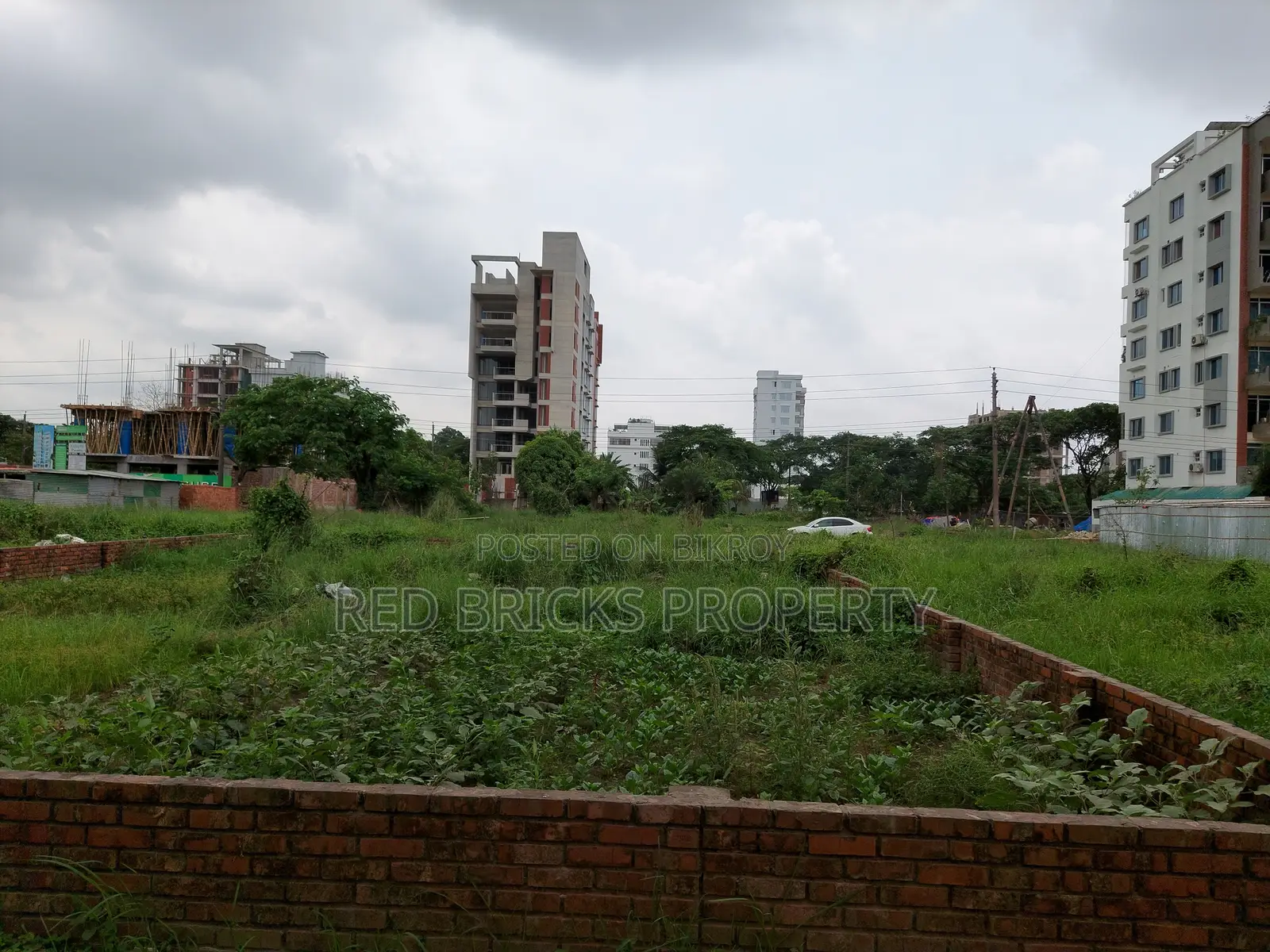 N-Block 3-Katha 40'/25' Road Corner Plot Sale in Basundhara
