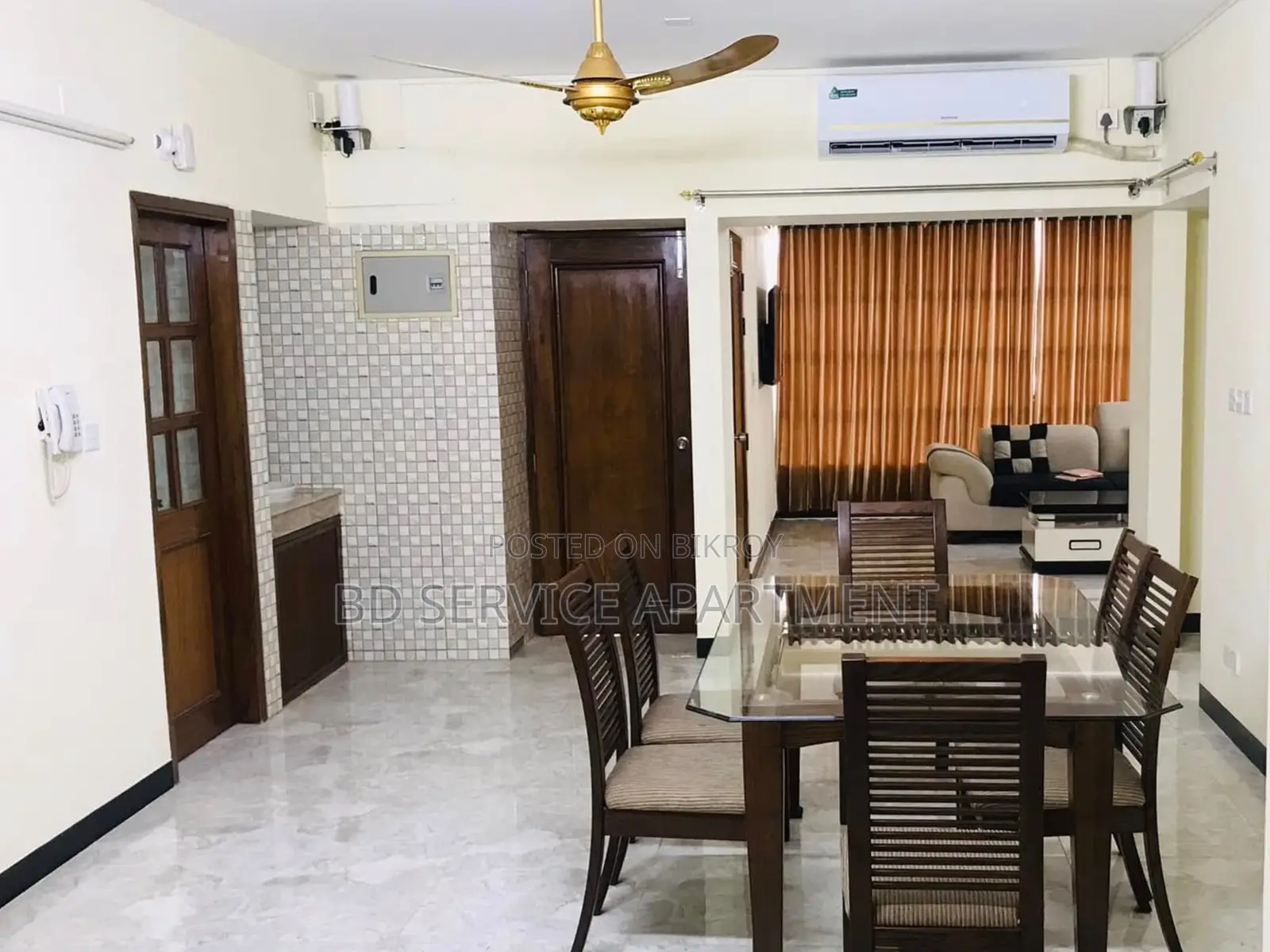 Furnished 3-Bedroom Apartment in Premium 3-Bedroom for Rent in Uttara