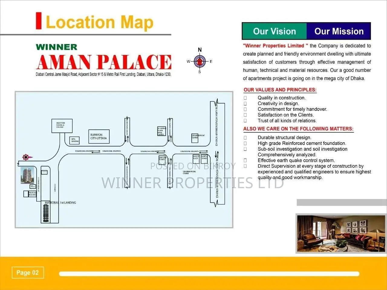 4-Bedroom Apartment in Winner Aman Palace, Uttara for Sale in Uttara