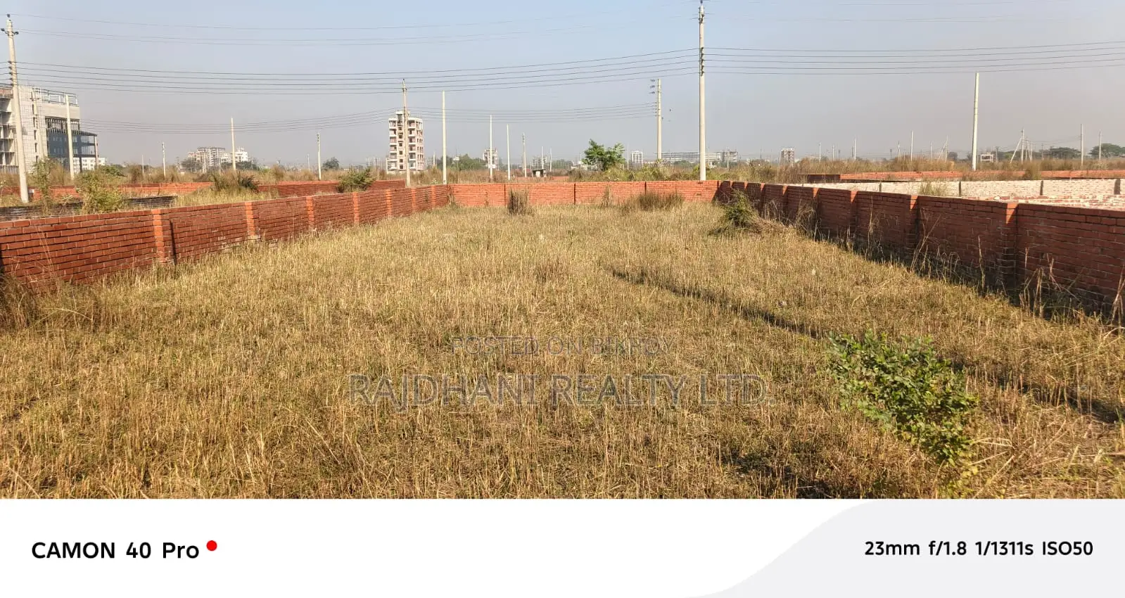 N Block, 30 Katha Plot for Sale in Bashundhara, Baridhara. in Basundhara