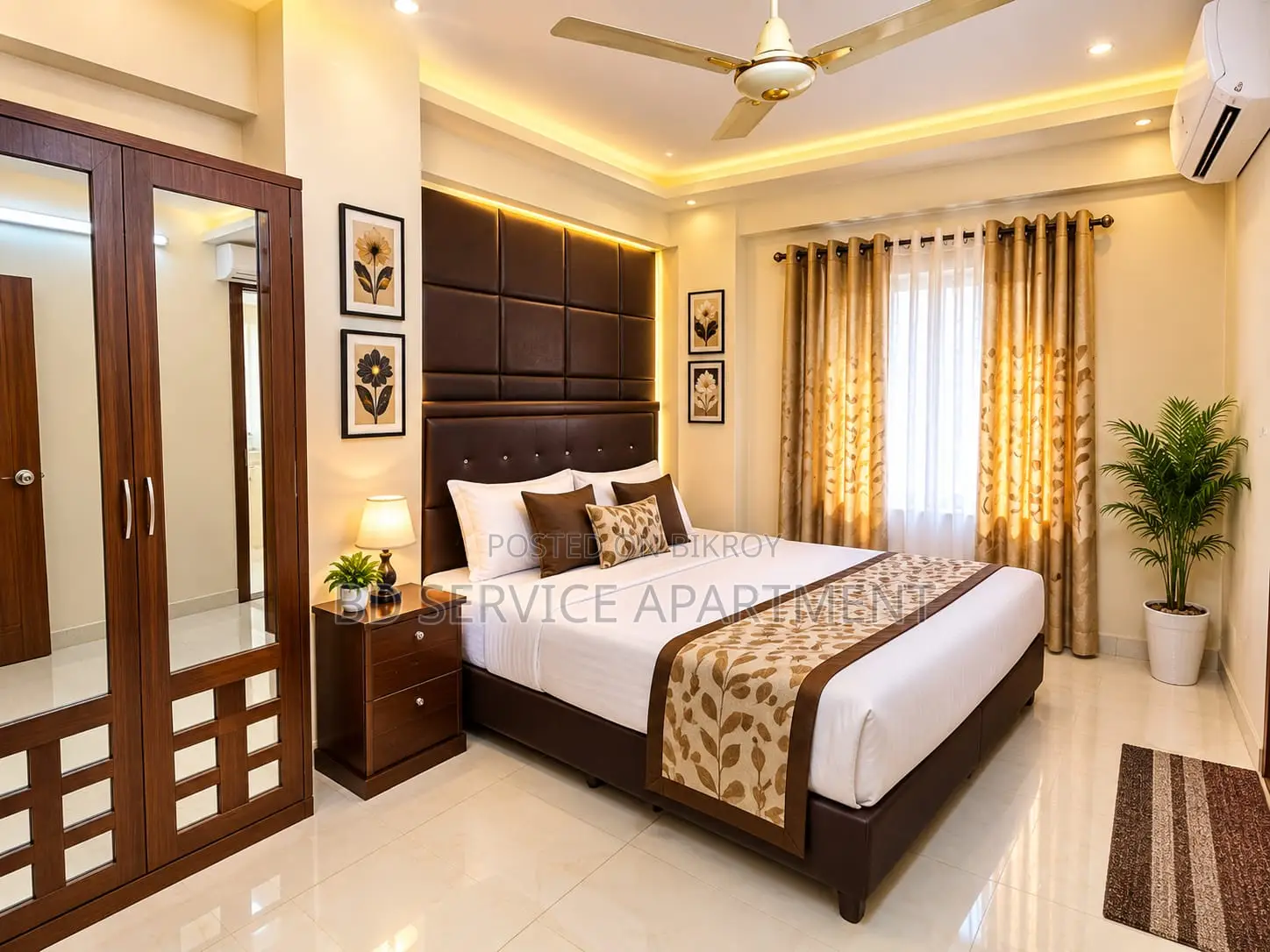 Furnished 3-Bedroom Apartment in Uttara Royal for Rent in Uttara