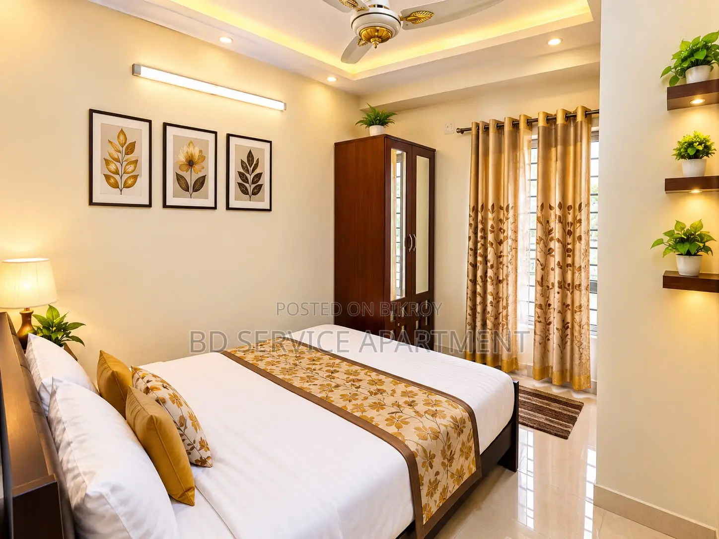 Furnished 3-Bedroom Apartment in Uttara Royal for Rent in Uttara