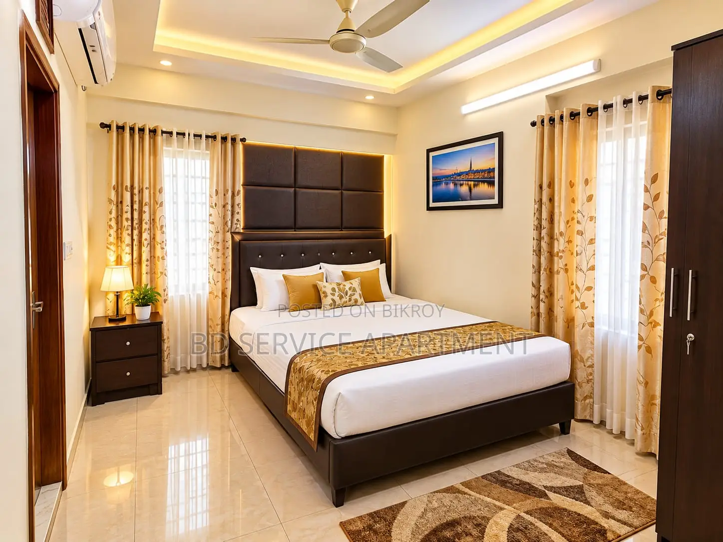 Furnished 3-Bedroom Apartment in Uttara Royal for Rent in Uttara
