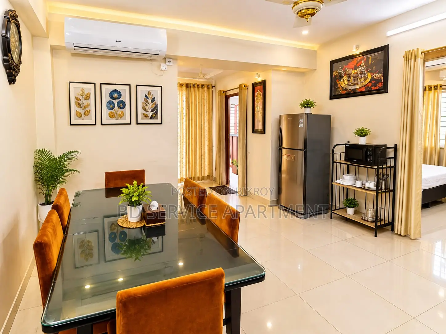 Furnished 3-Bedroom Apartment in Uttara Royal for Rent in Uttara