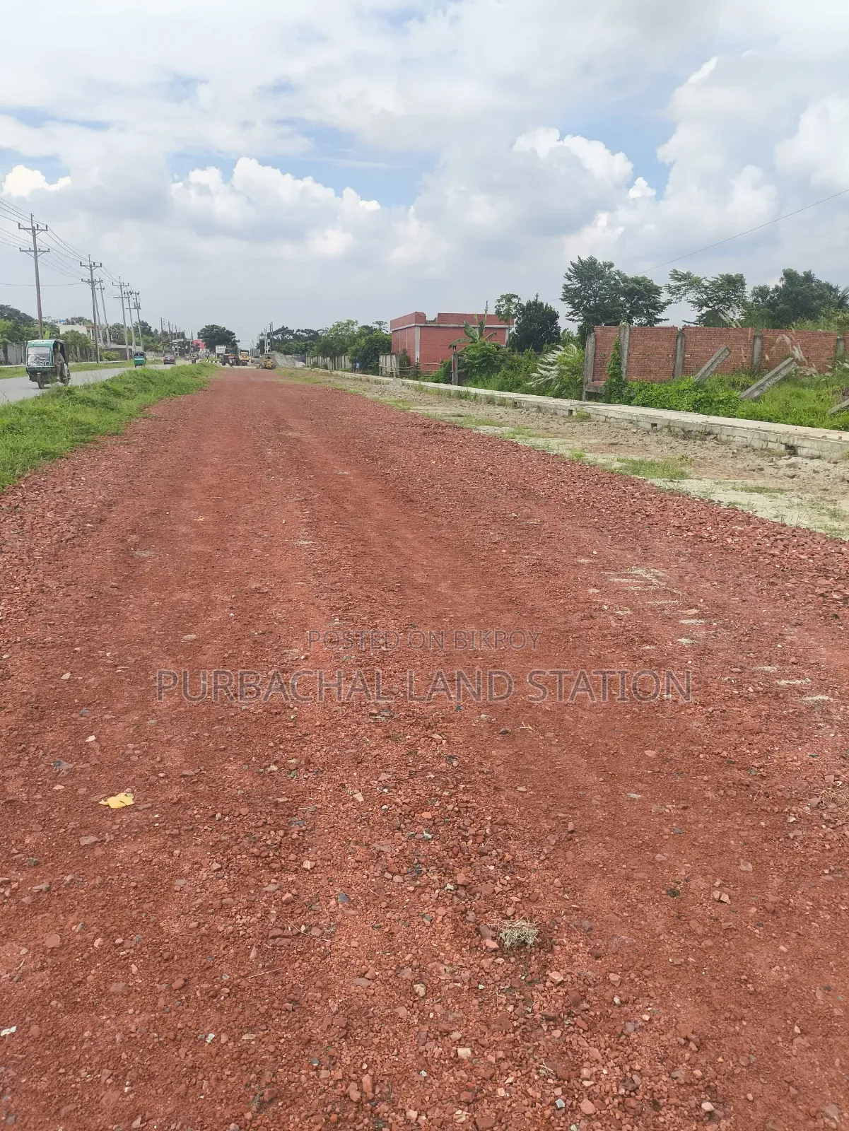 100 Katha Land For Sale on Purbachal to Jolshiri 100 Feet Road in Purbachal
