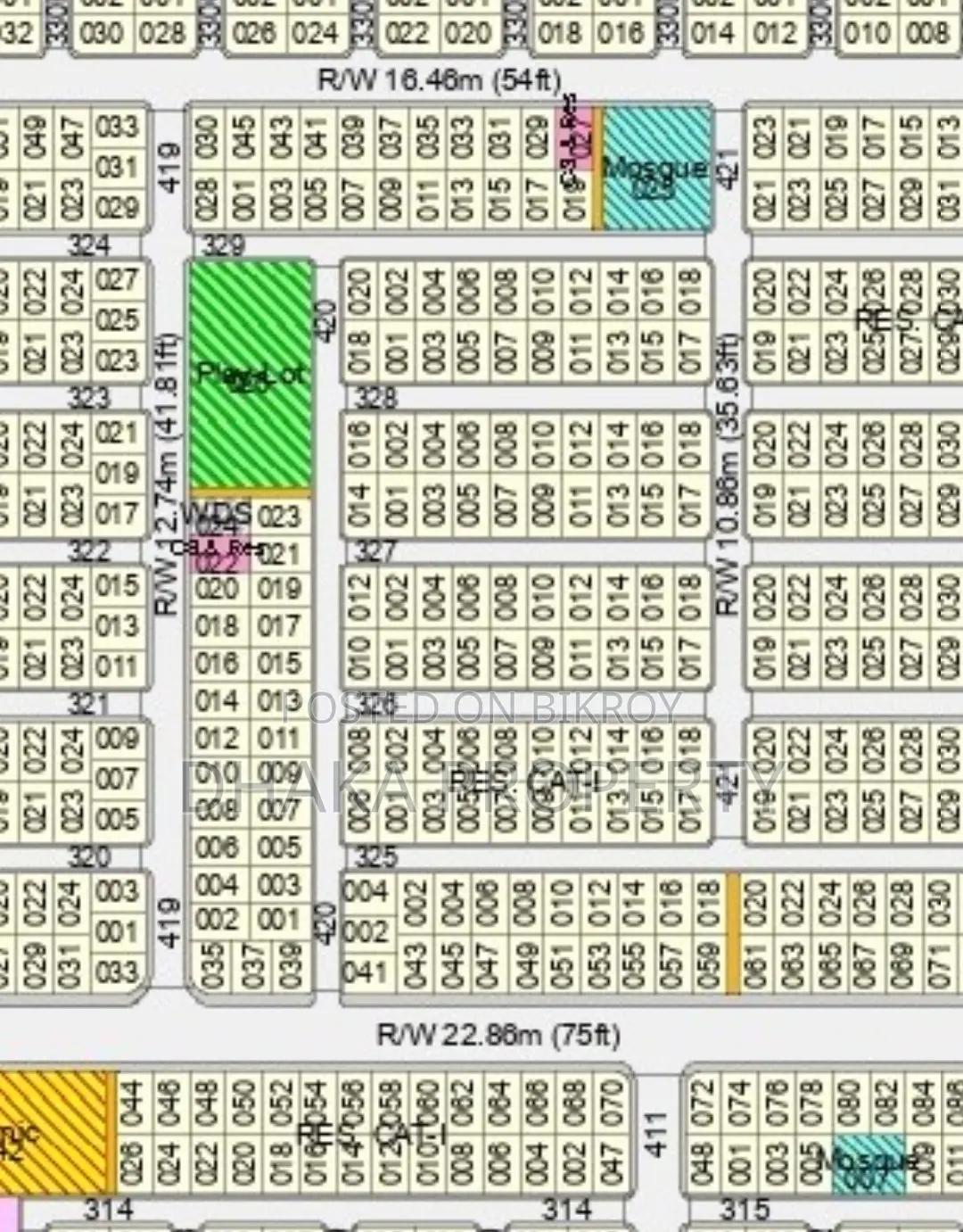 Zora 6 Katha Park South at Sector-28. in Purbachal