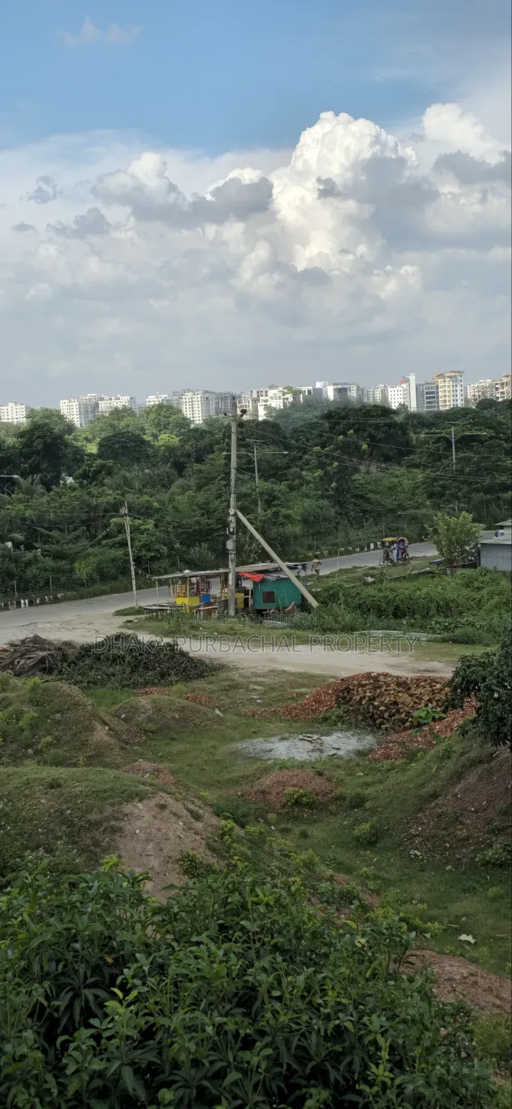 Sector -3 Rajuk Purbachal Park Lake View South Facing Plot Sell in Purbachal
