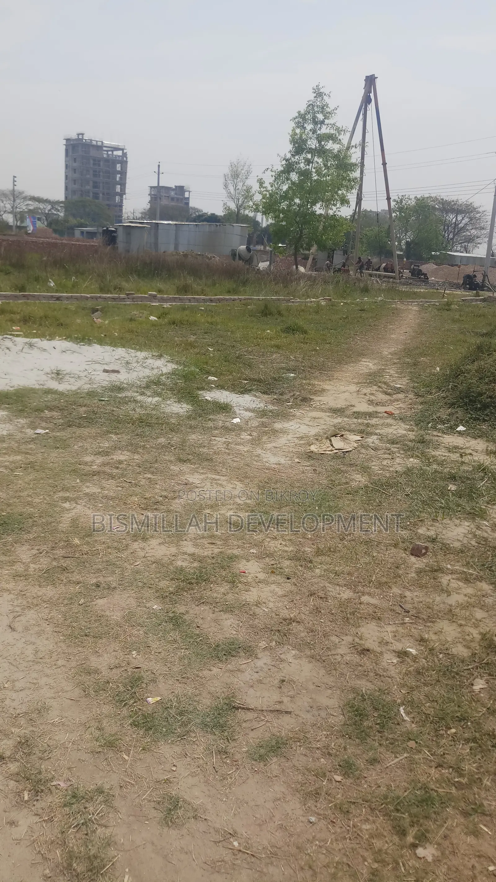 3 Katha Land Sale P-Block With Boundary at Bashundhara in Basundhara