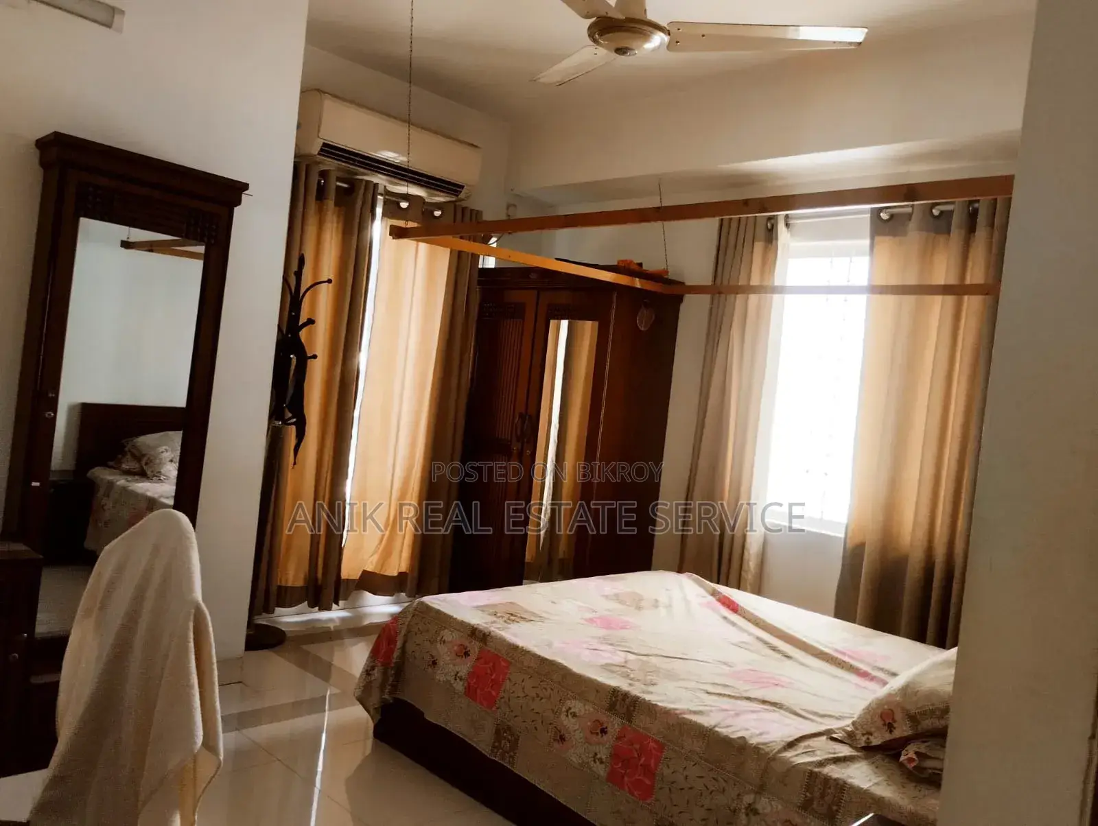 Furnished 3-Bedroom Apartment in Anik Real Estate, Gulshan for Rent in Gulshan