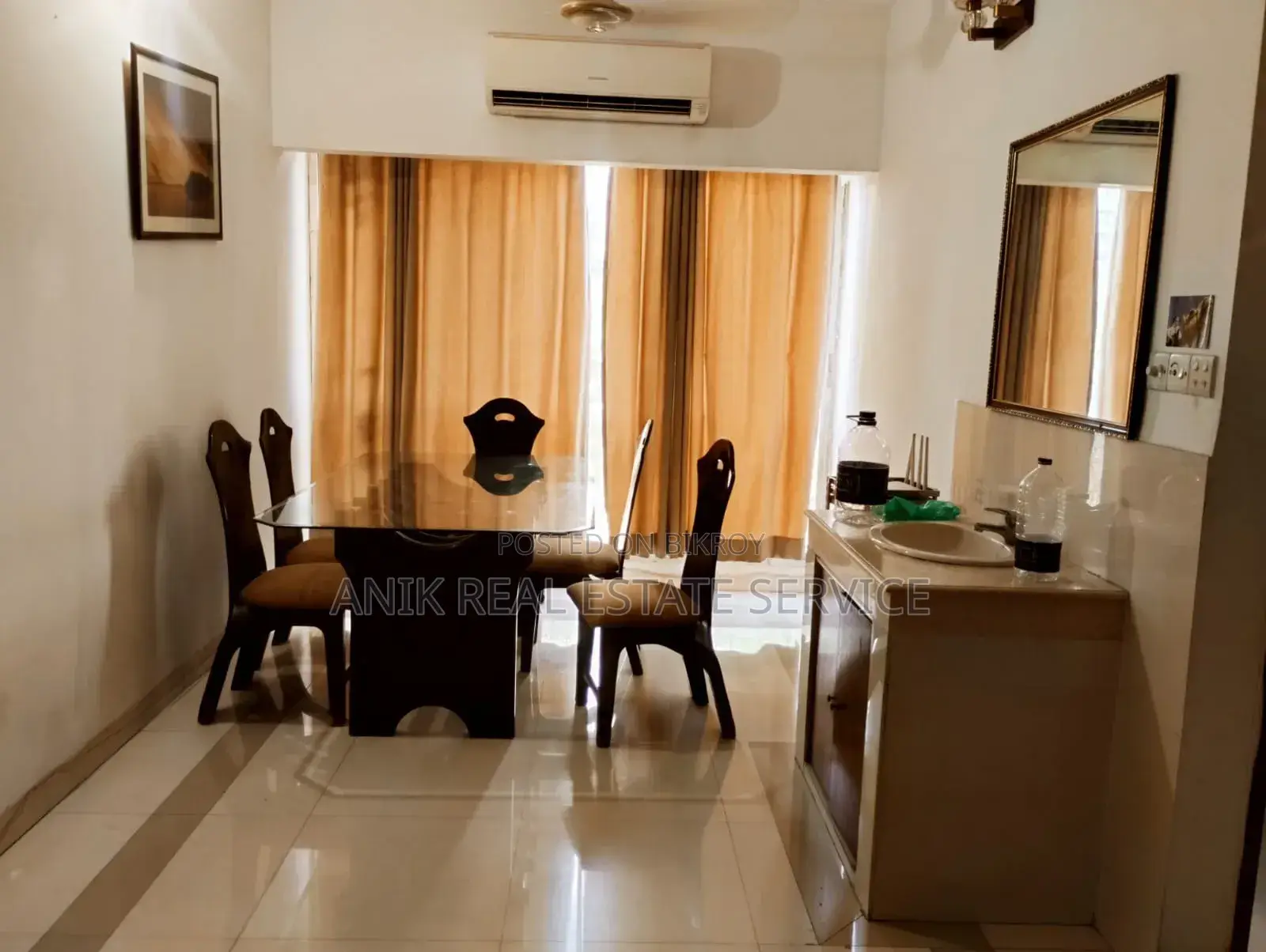 Furnished 3-Bedroom Apartment in Anik Real Estate, Gulshan for Rent in Gulshan