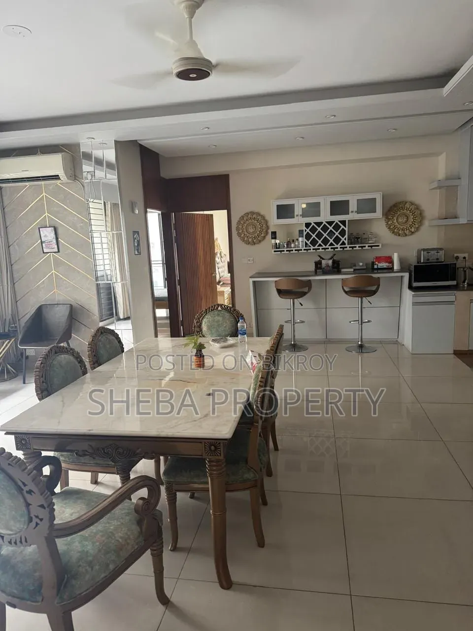 Furnished 3-Bedroom Apartment in Gulshan for Rent in Gulshan